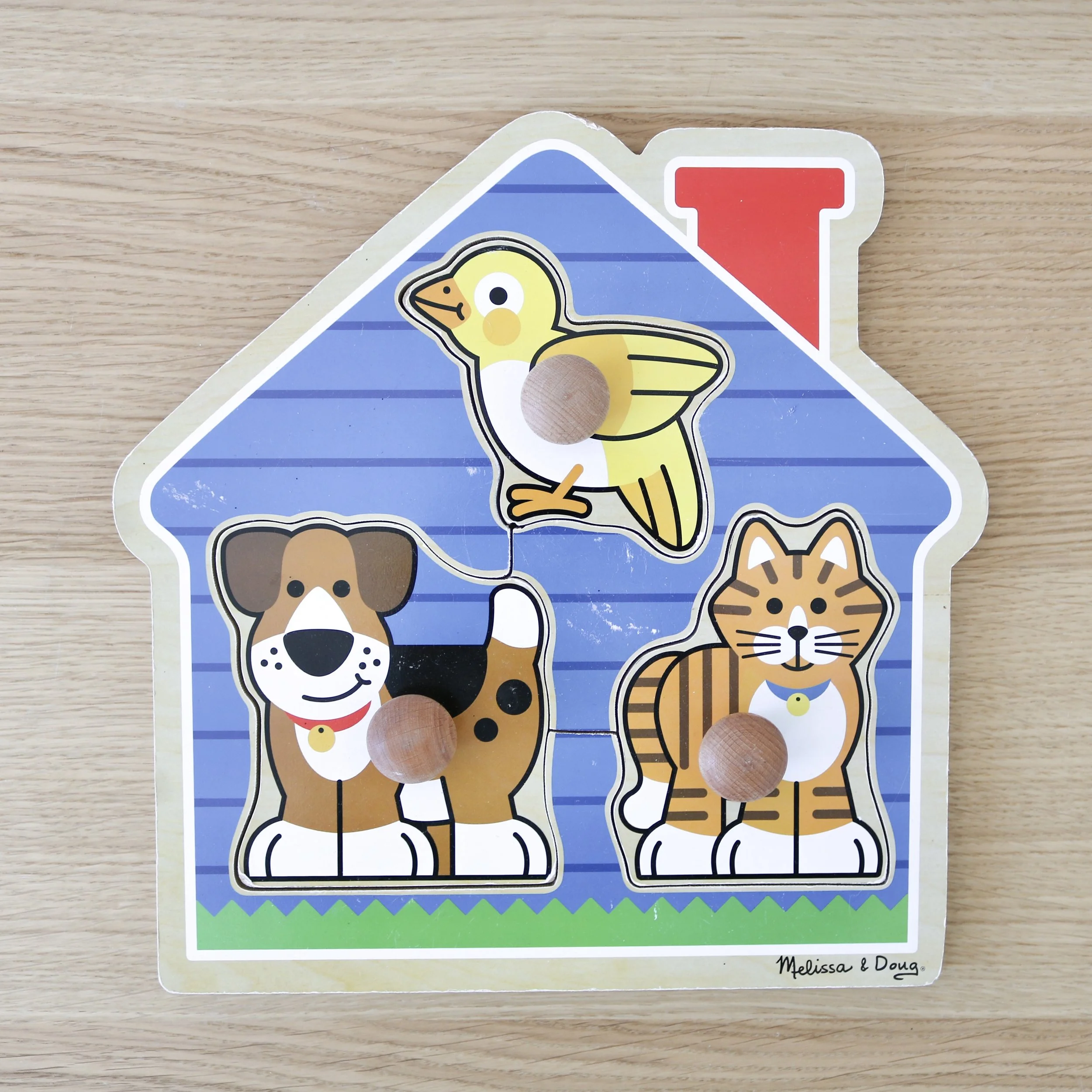 Melissa and Doug Pets Jumbo Knob Puzzle