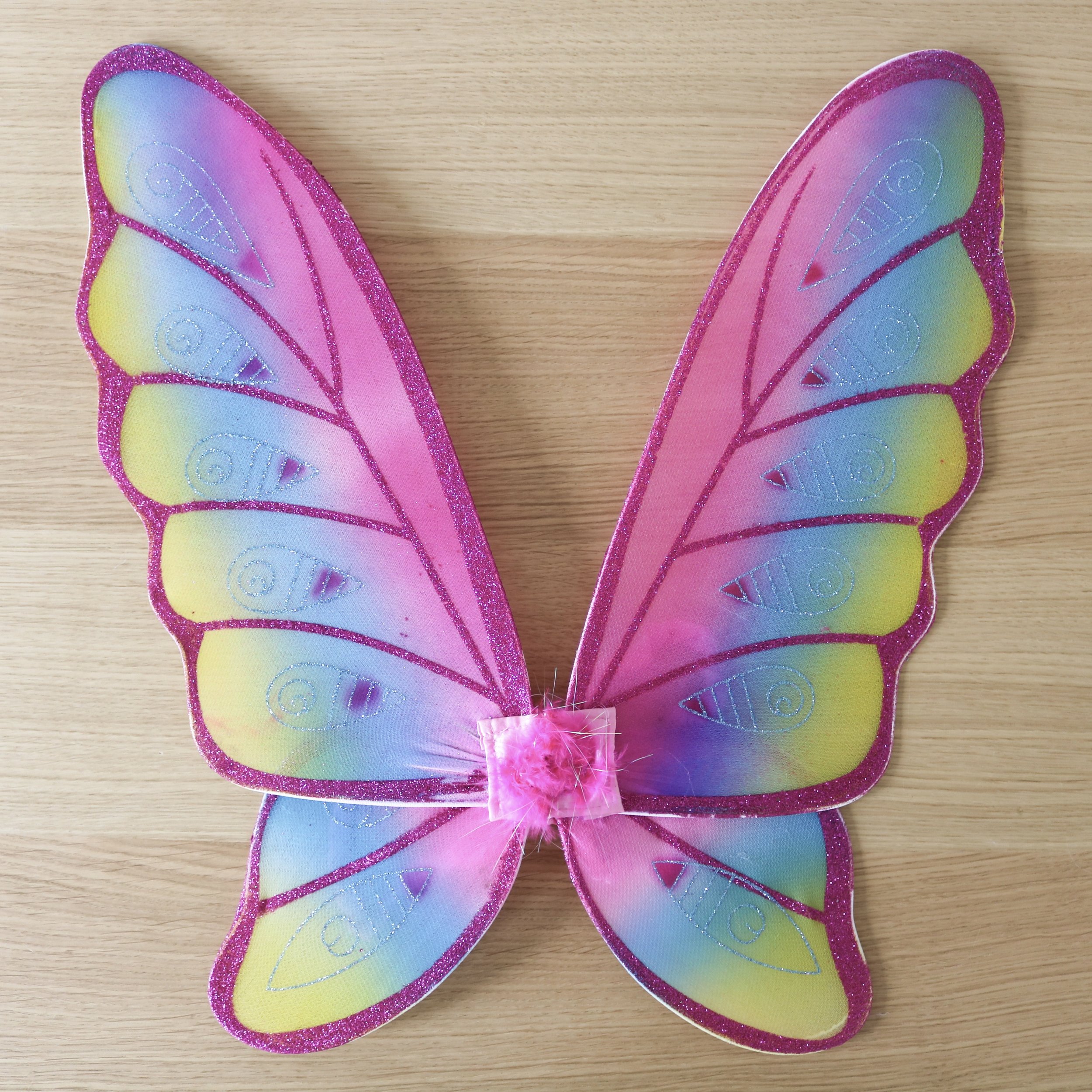 Great Pretenders Glitter Rainbow Wings