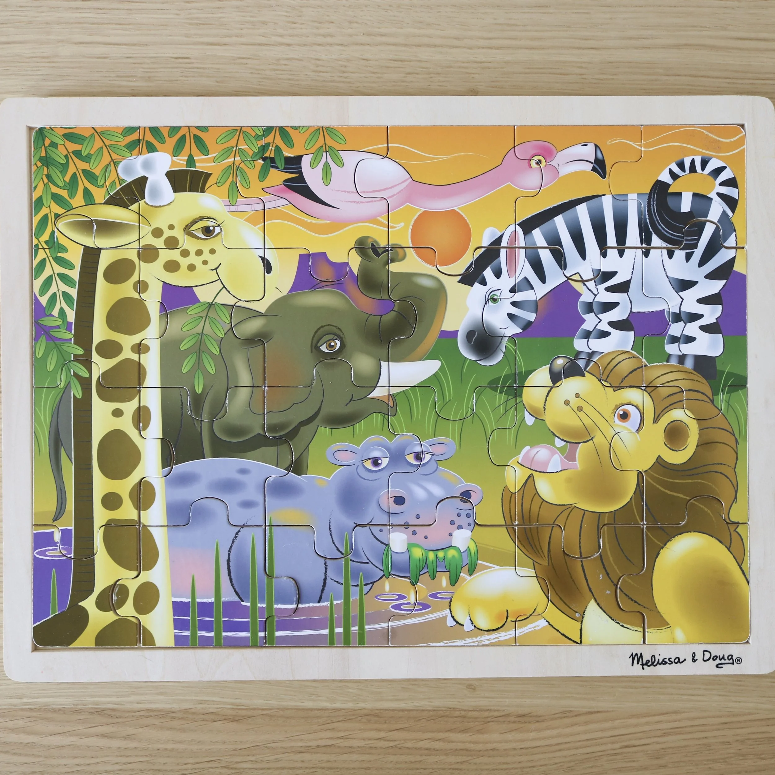 Melissa and Doug African Plains Wooden Jigsaw Puzzle