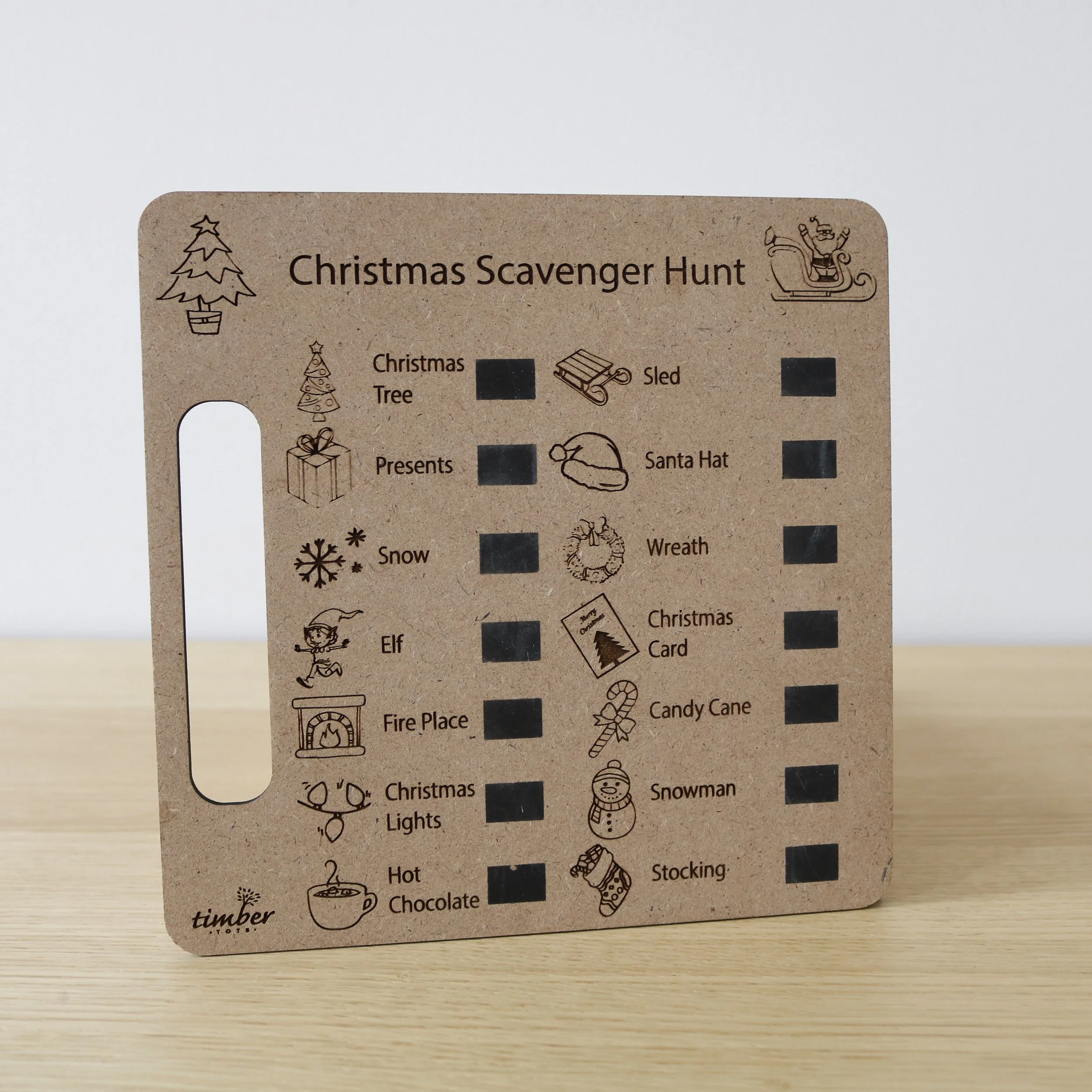 Timber Toys Christmas Scavenger Hunt