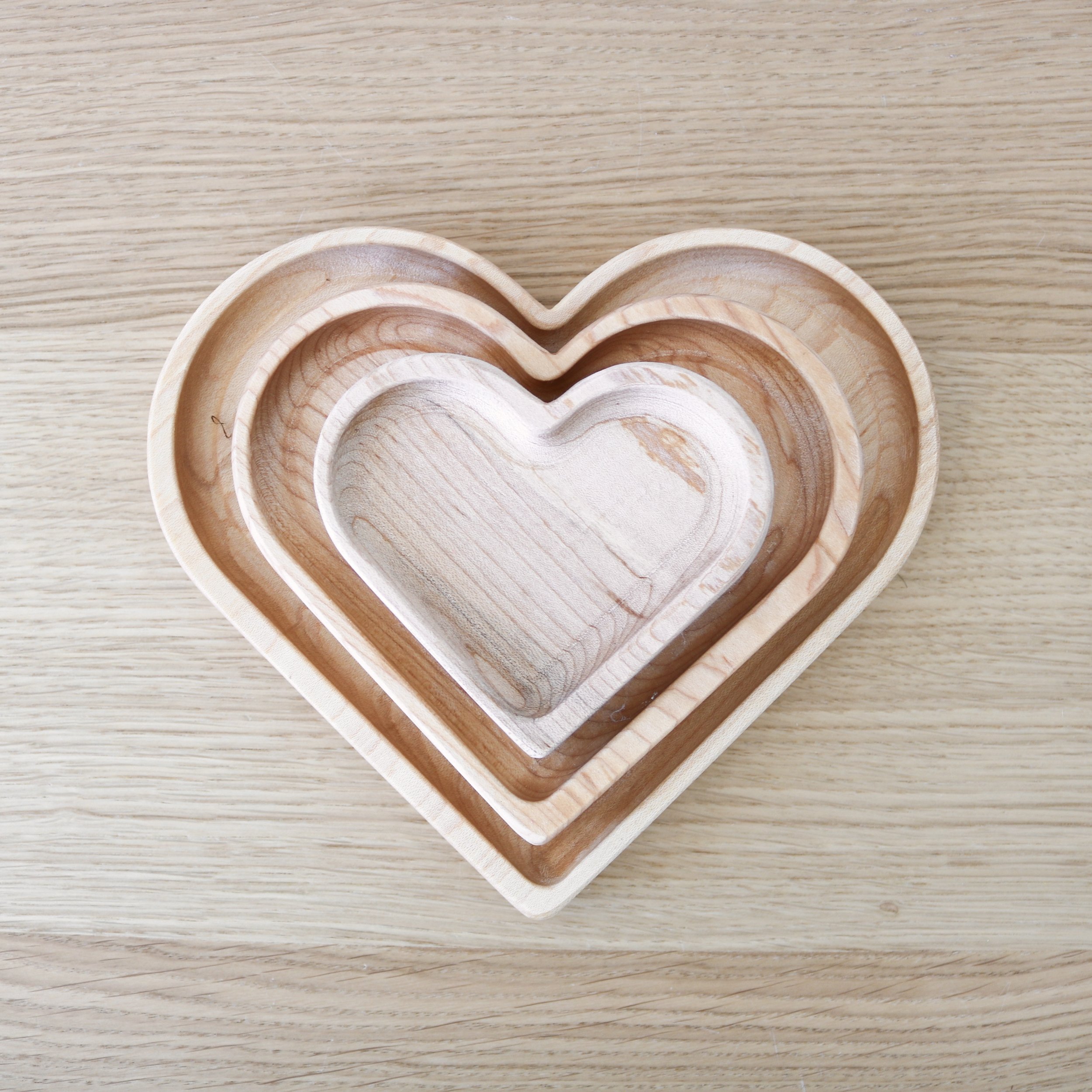 AW and Co. Nesting Heart Sensory Trays