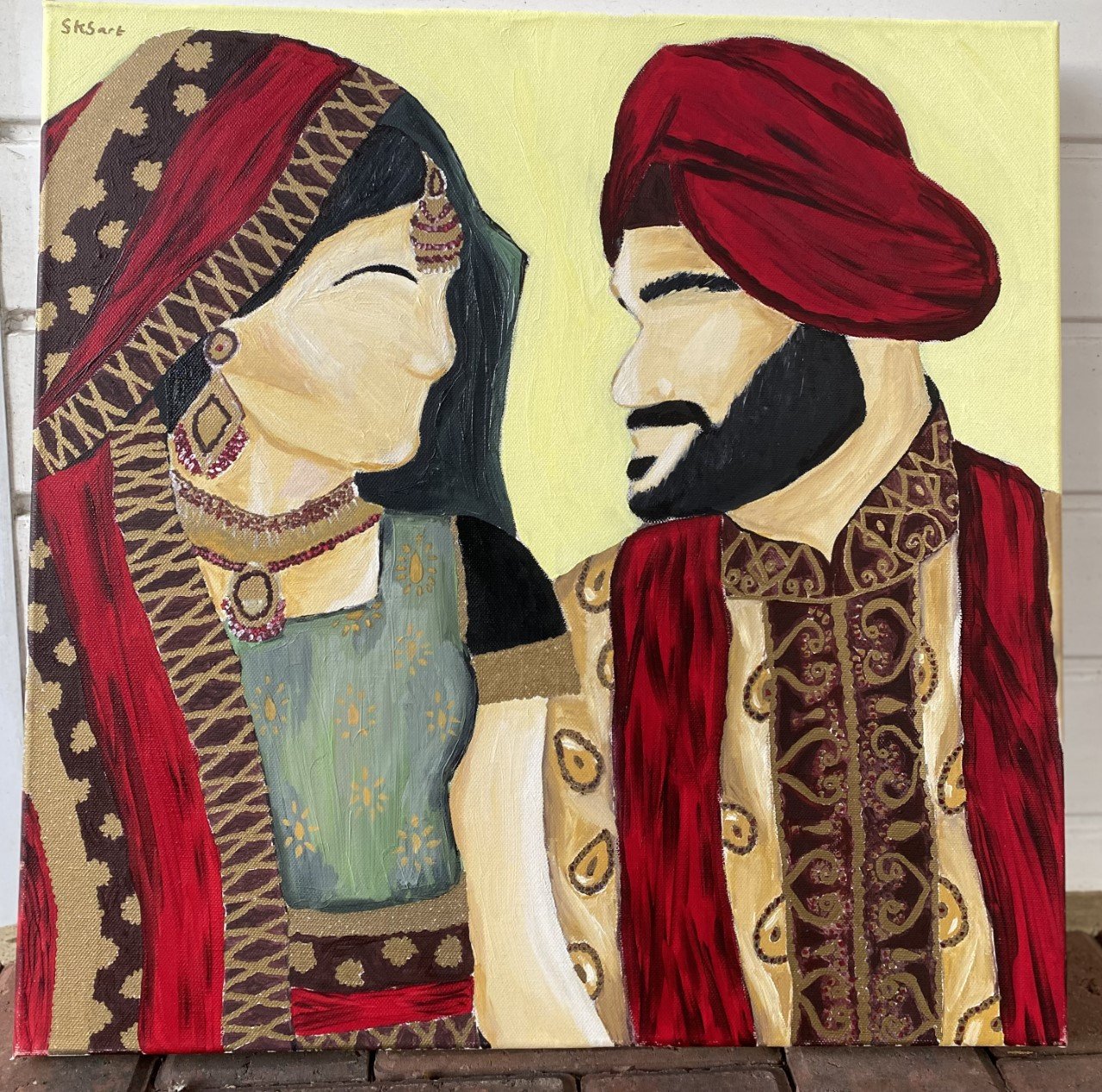 Sikh Couple Abstract.jpg
