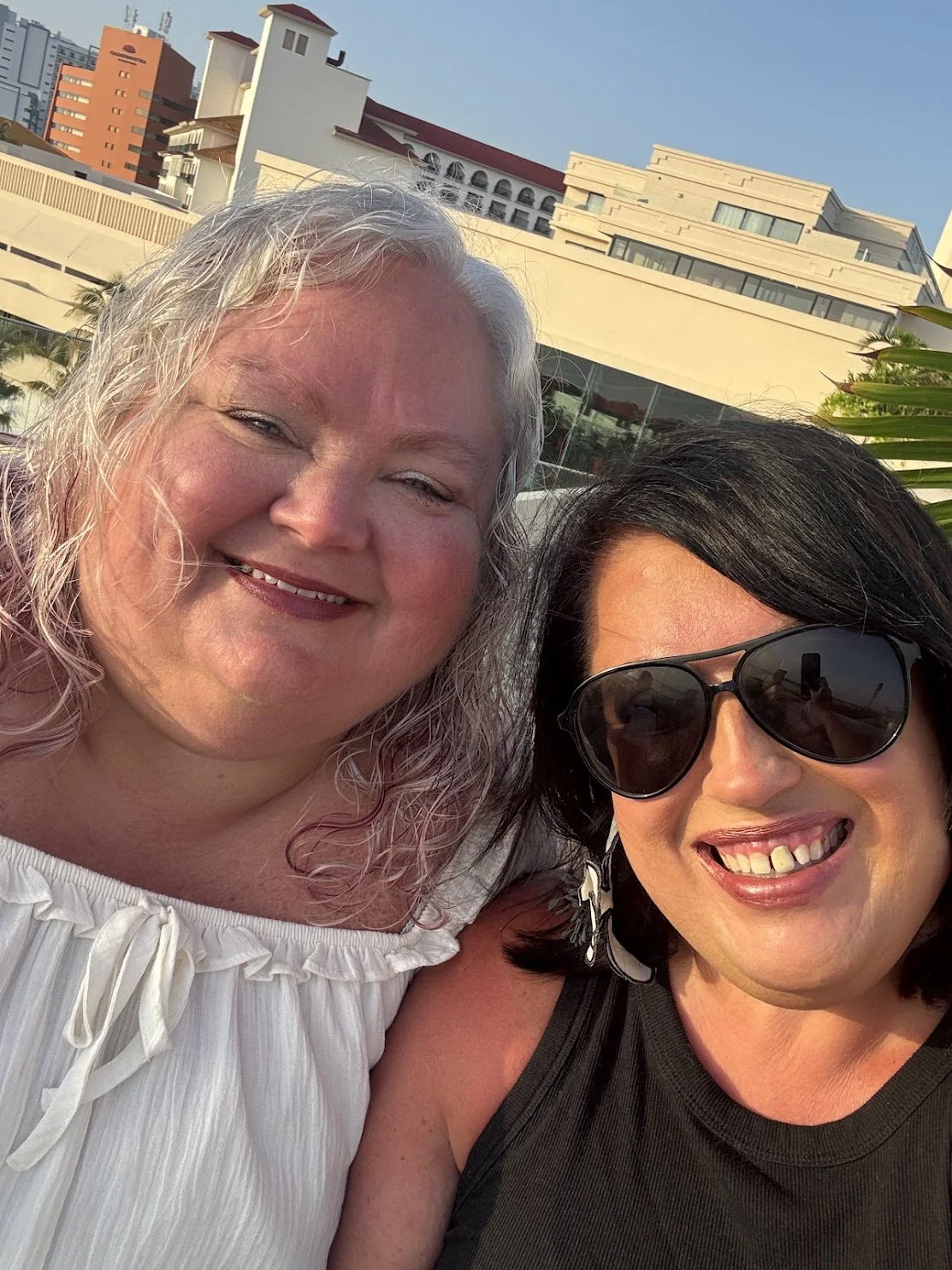 Trish with Lori Swinderman