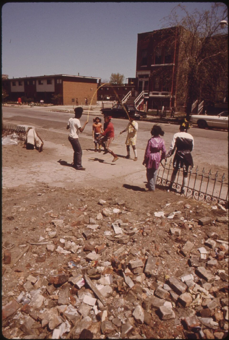 1973. The Madden Park Field House served thousands of children living in the surrounding Ida B. Wells Homes, Darrow Homes, and Madden Park Homes. The dense concentration of public housing made this neighborhood an ideal location for the Illinois Blac