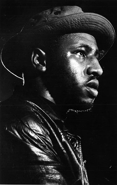 Deputy Minister of Education Billy "Ché, Brooks was a member of the Better Boys Foundation. He and Deputy Chairman Fred Hampton met with the BBF's board and persuaded them to allow the Panthers to start the program. Photo from January 1, 1969, by Pau