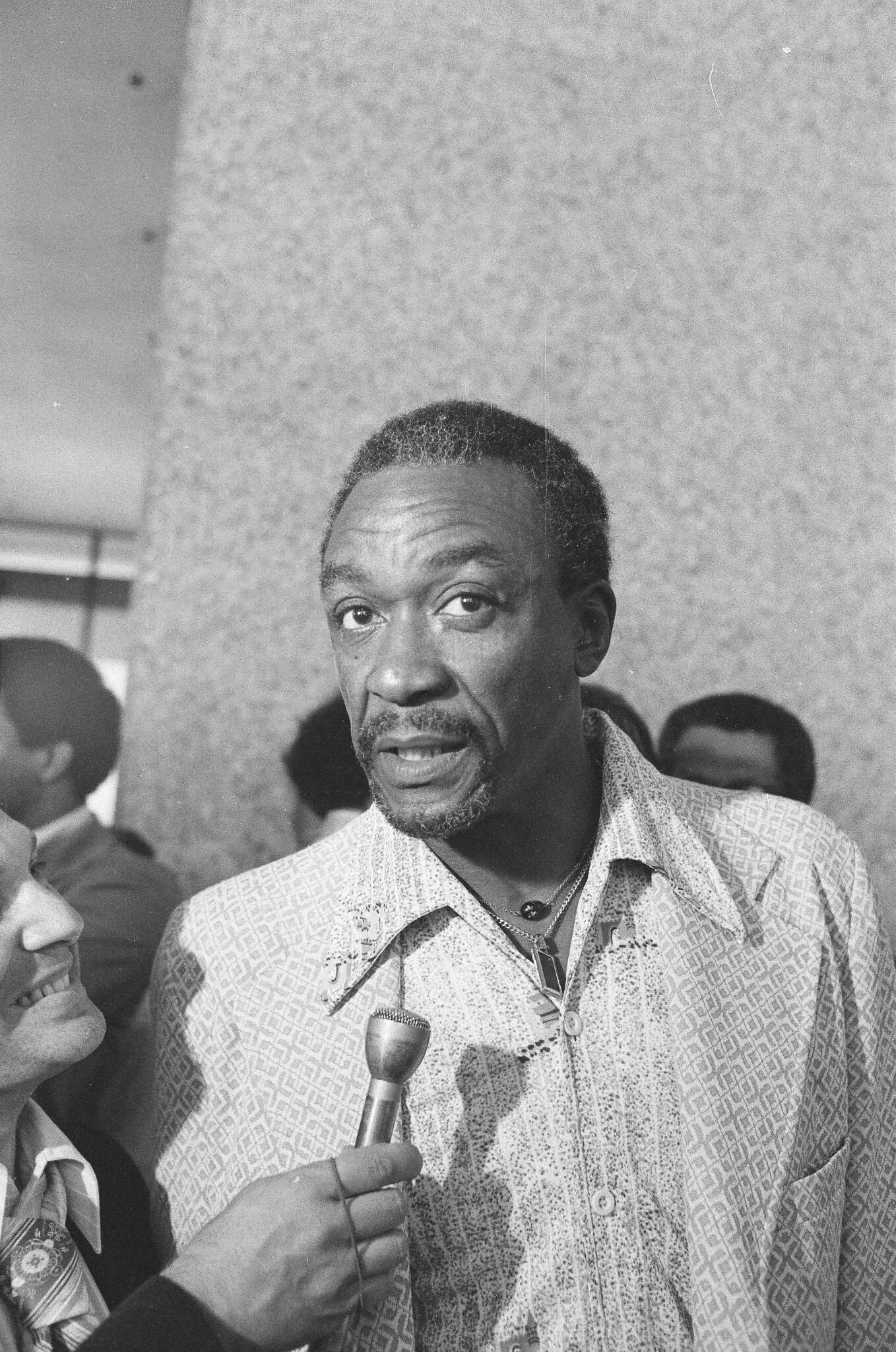 June 20, 1977, at the Federal District Court in Chicago. Chicago police officer James "Gloves" Davis, one of the seven police officers who executed Fred Hampton and Mark Clark and wounded four others. The jury found all the officers not guilty. ST-19