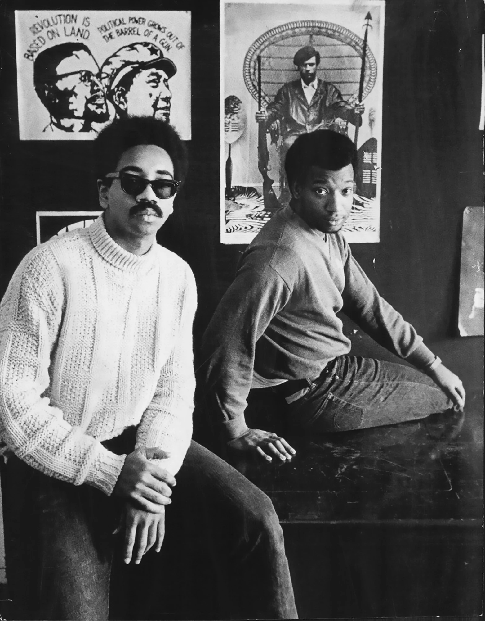 Site 1 Bobby Rush and Fred Hampton at Illinois Chapter Headquarters 2350 W Madison