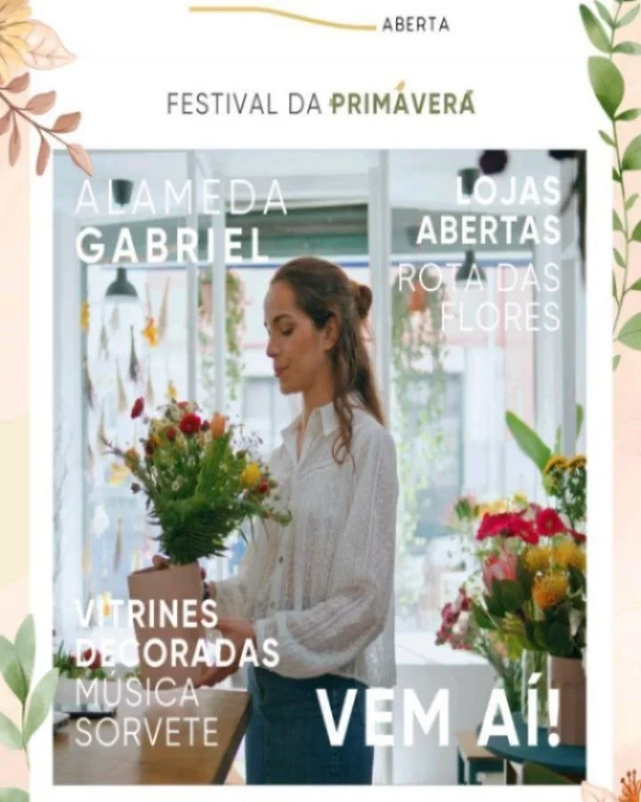 Est&aacute; chegando o festival da primavera, confira o mapa com as marcas participantes!

N&atilde;o perca!!