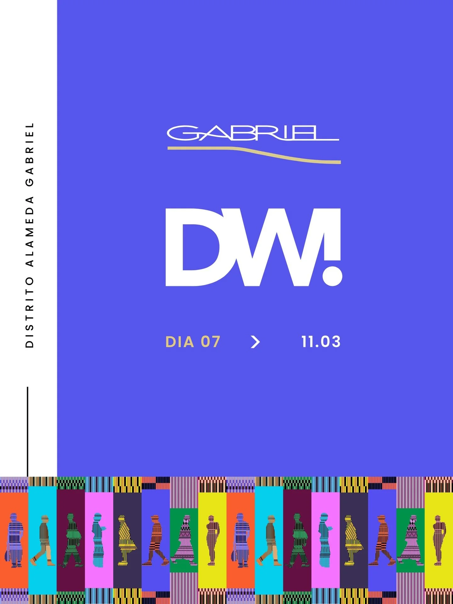 A DW! Semana de Design est&aacute; entre n&oacute;s! No distrito Alameda Gabriel, os eventos n&atilde;o param: de exposi&ccedil;&otilde;es e pain&eacute;is com grandes refer&ecirc;ncias do design e da arquitetura, aos concursos e performances, confir