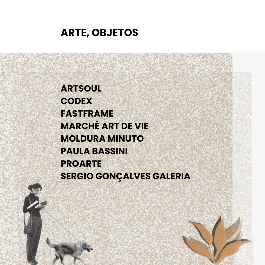 arte, objetos