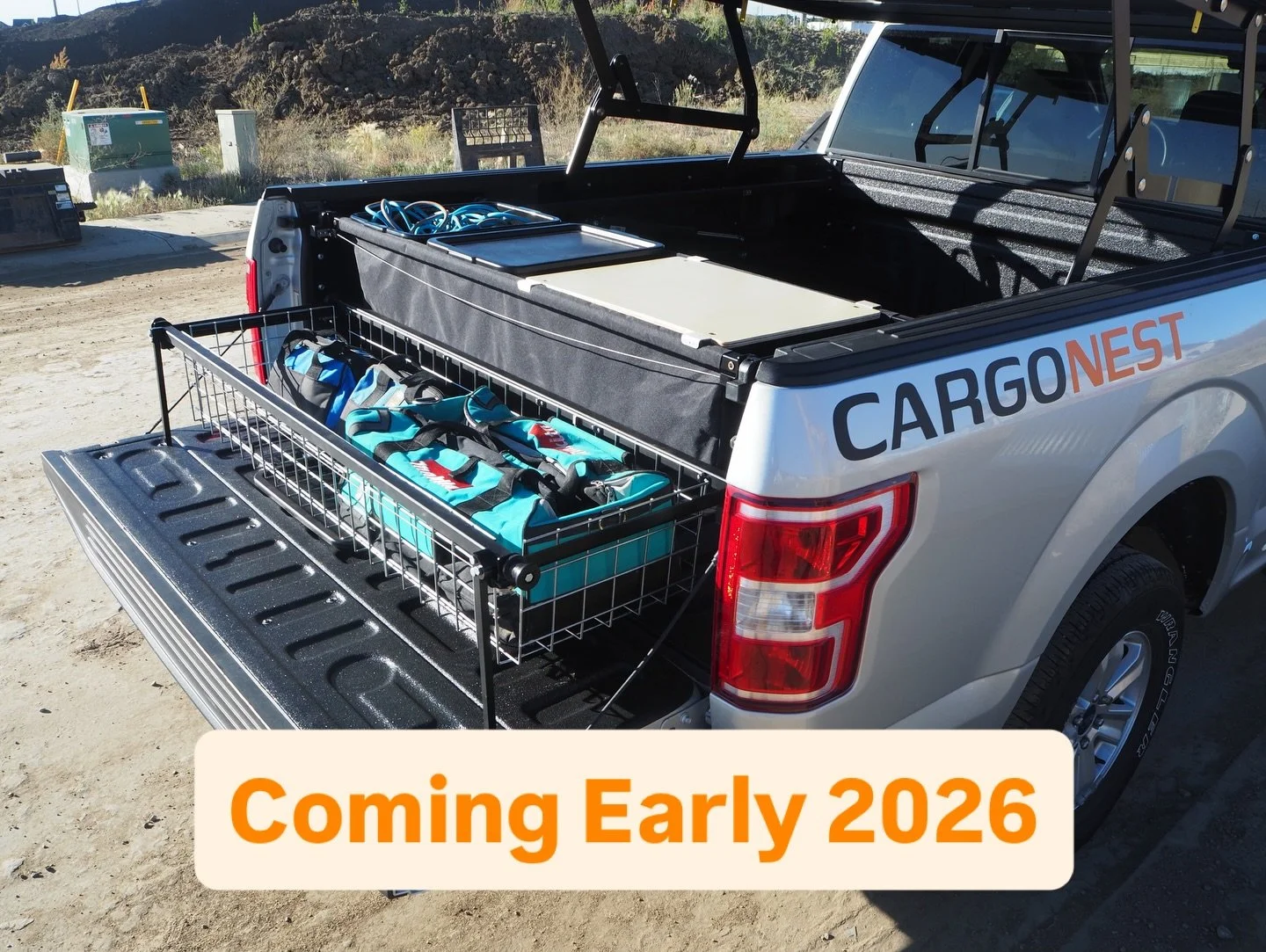 Meet CargoNest&mdash; a modular, rail-based truck bed storage system that lets owners configure, reconfigure, and expand storage as their needs change.

One system. Endless configurations.

One track or two.
Trays, bags, baskets, shelves.
Build it ho