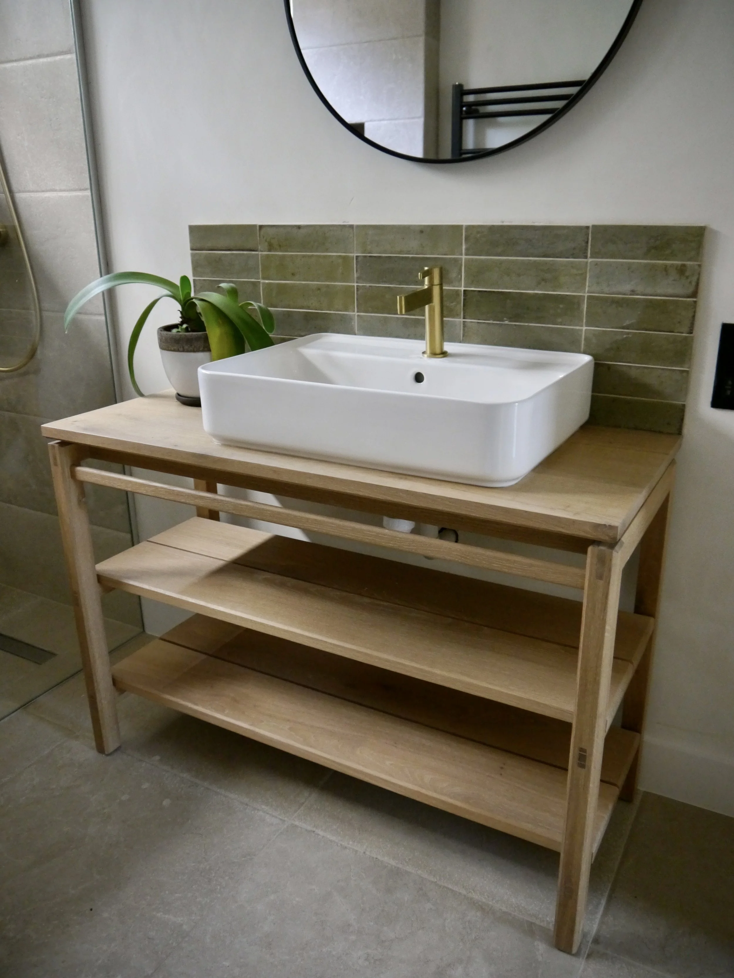 Vanity units - Herefordshire home