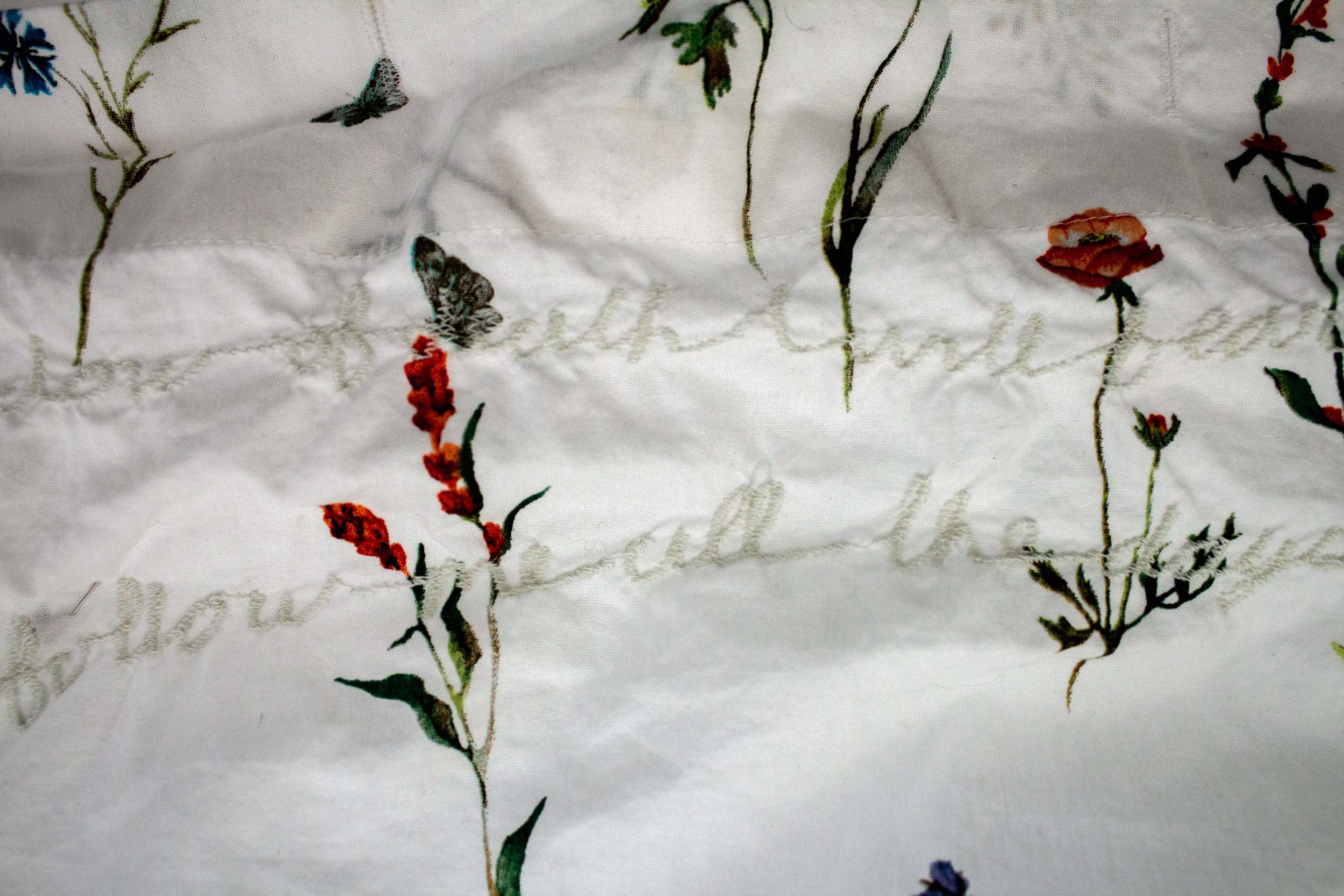 Reclaiming Eden Embroidery (detail)