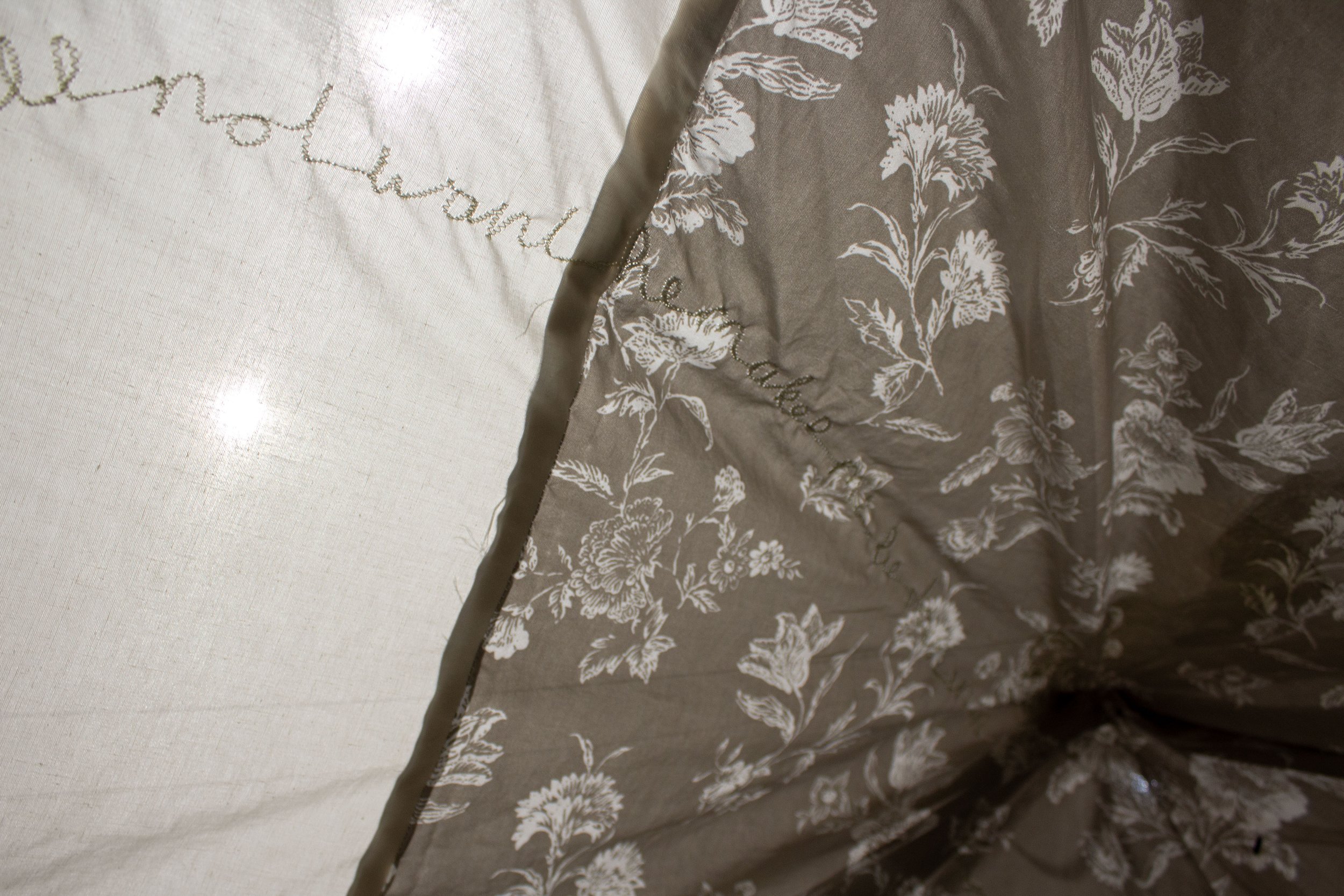 Reclaiming Eden Embroidery (detail)