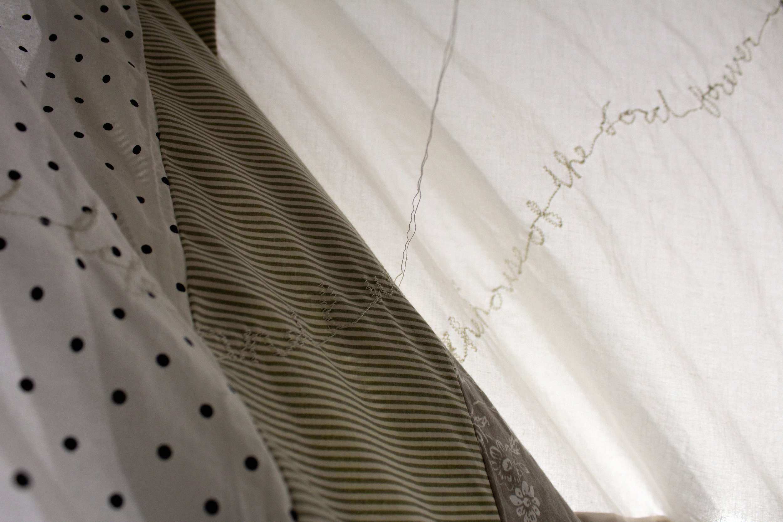Reclaiming Eden Embroidery (detail)
