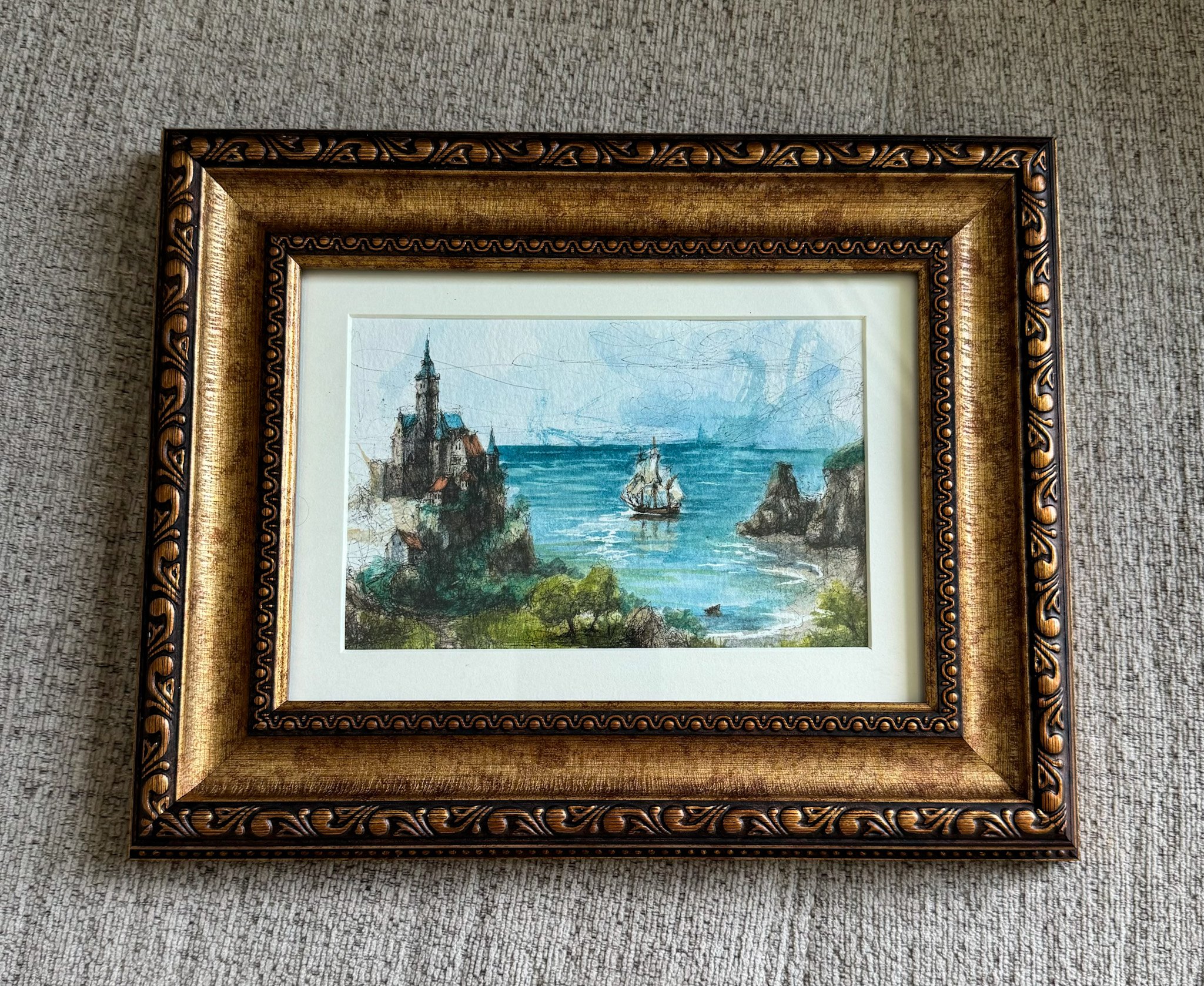 The Visit- Original painting