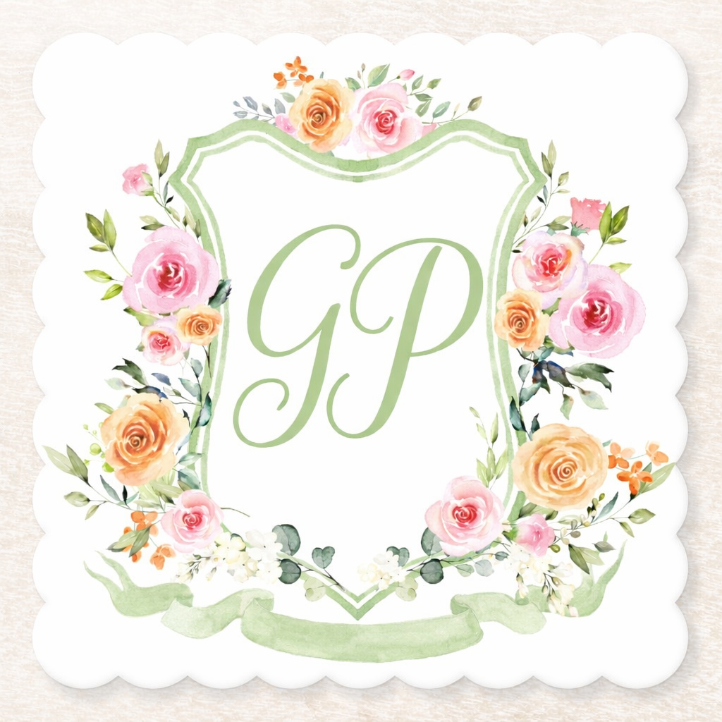 The Golden Palette Beauty Monogram