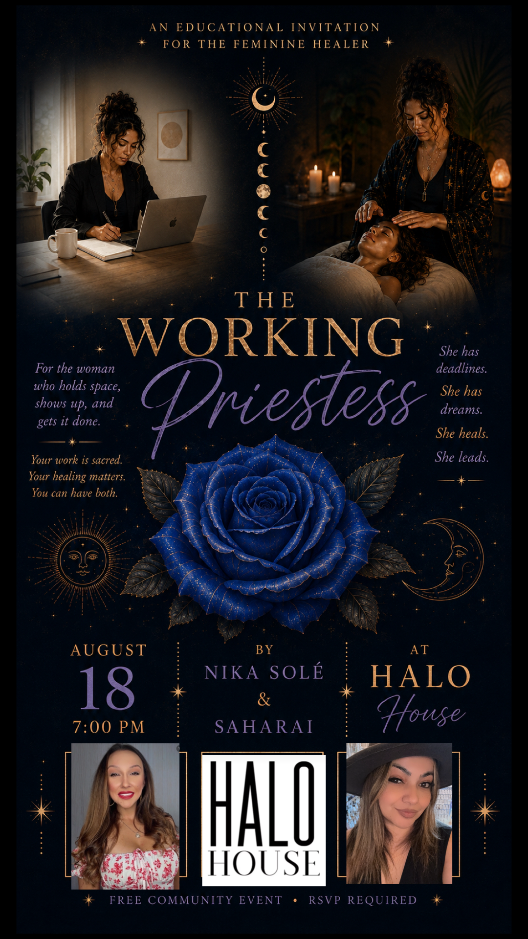 The Working Priestess by Sole & Saharai 