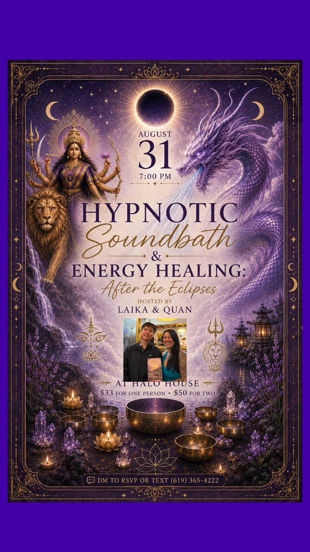Hypnotic Soundbath & Energy Healing: After The Eclipses 