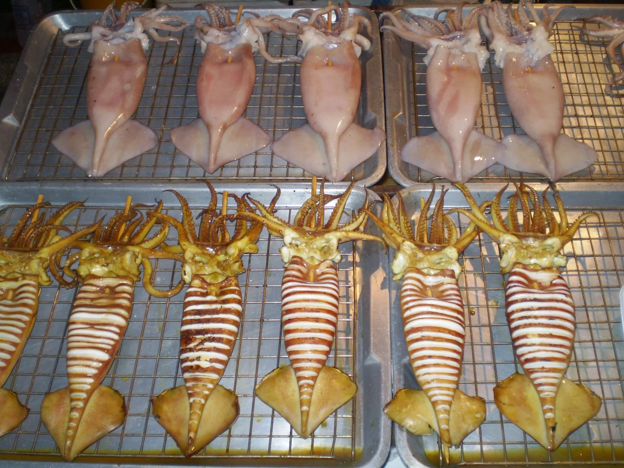 Street Squid in Chiang Mai, Thailand