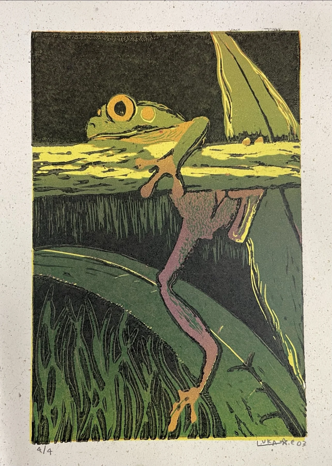5-color reduction print