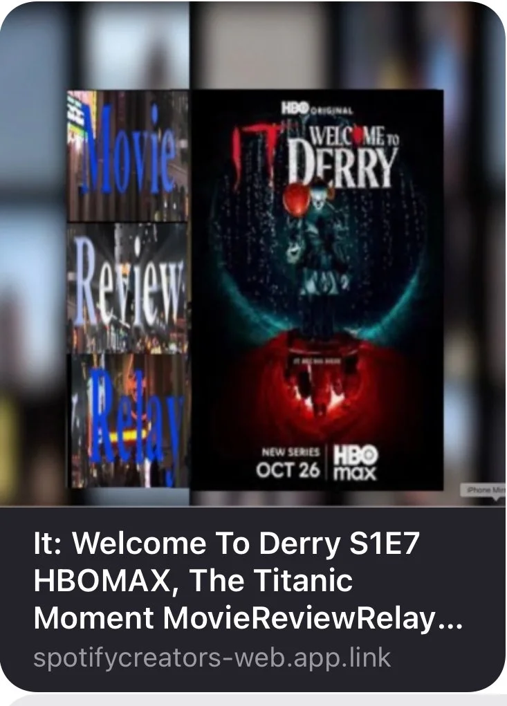 It Welcome To Derry HBOMAX S1E7 The Best Horror Series on Film MovieReviewRelay
