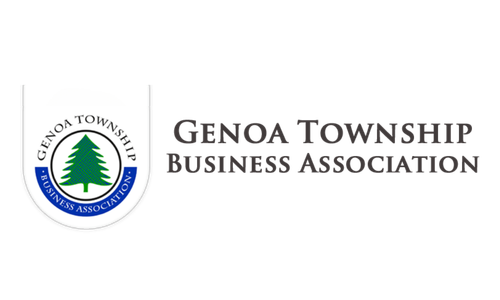 Genoa Township Business Association Logo Groove Street Creative Client