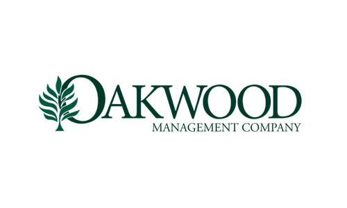 Oakwood Management Company Logo Groove Street Creative Client