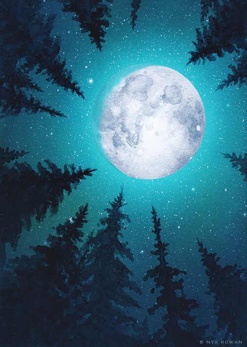 'Gibbous Moon'