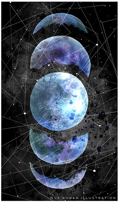 Card XVIII - The Moon