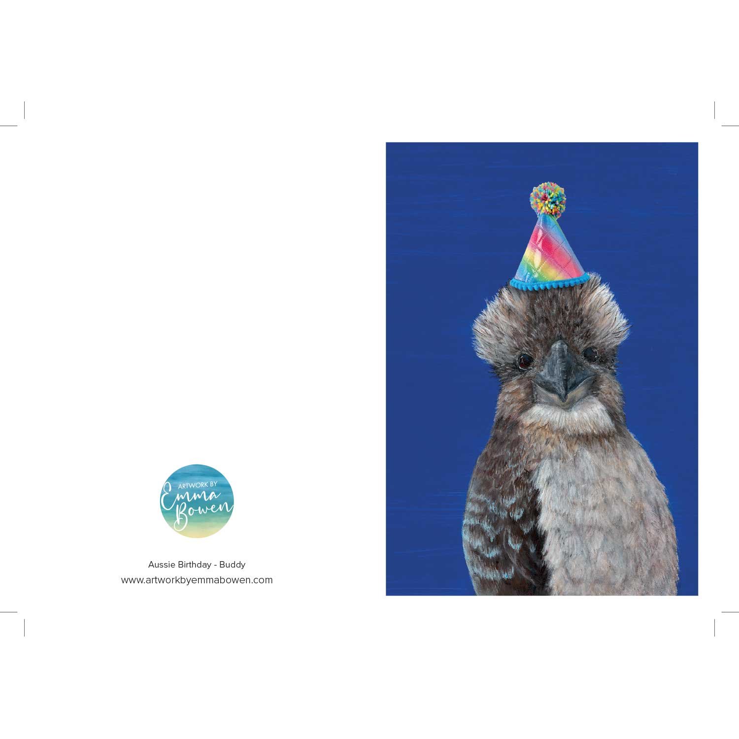 Buddy B'day - A6 Card