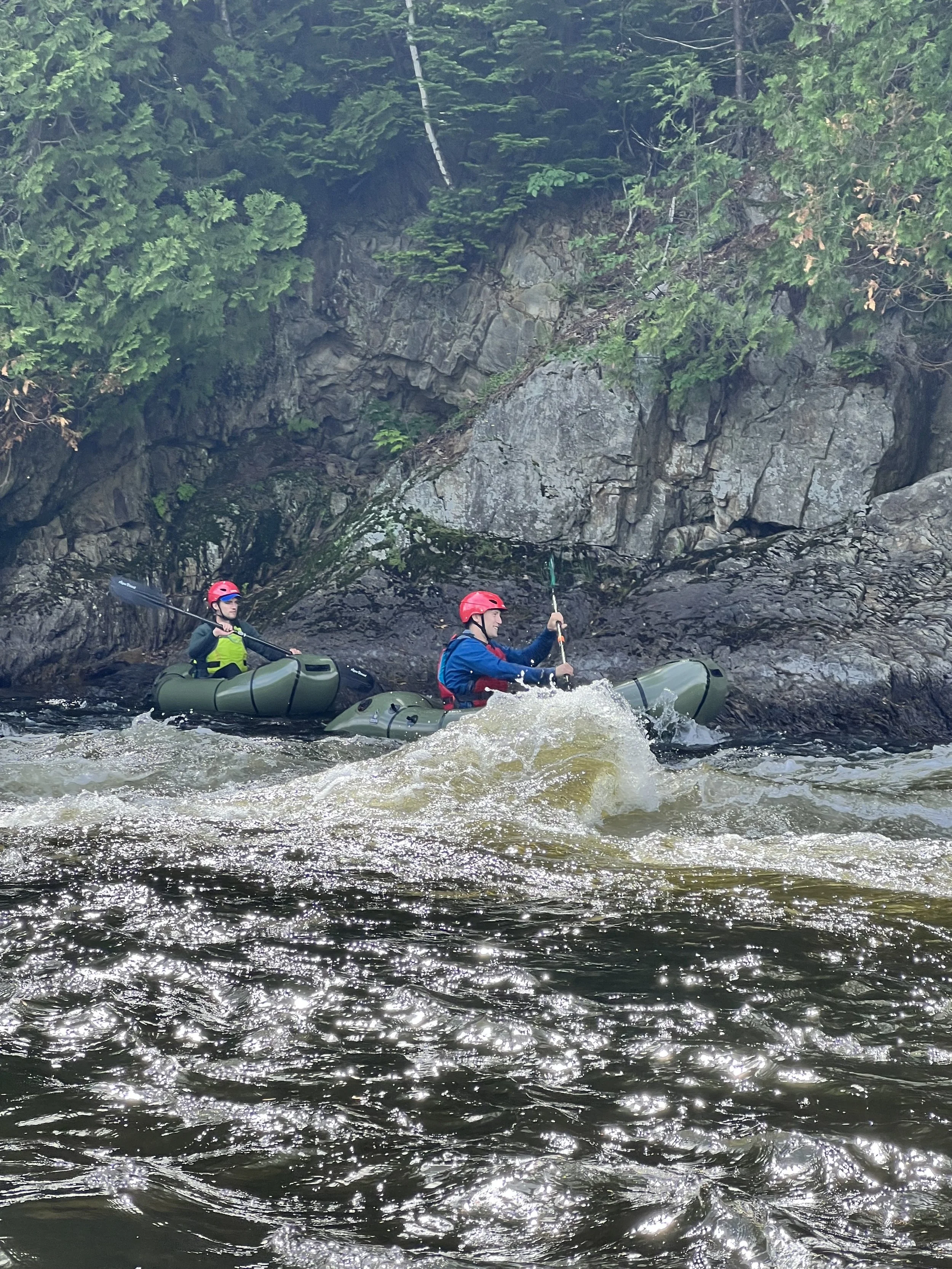 Sunday 9/6- WW Packrafting LWB Penobscot