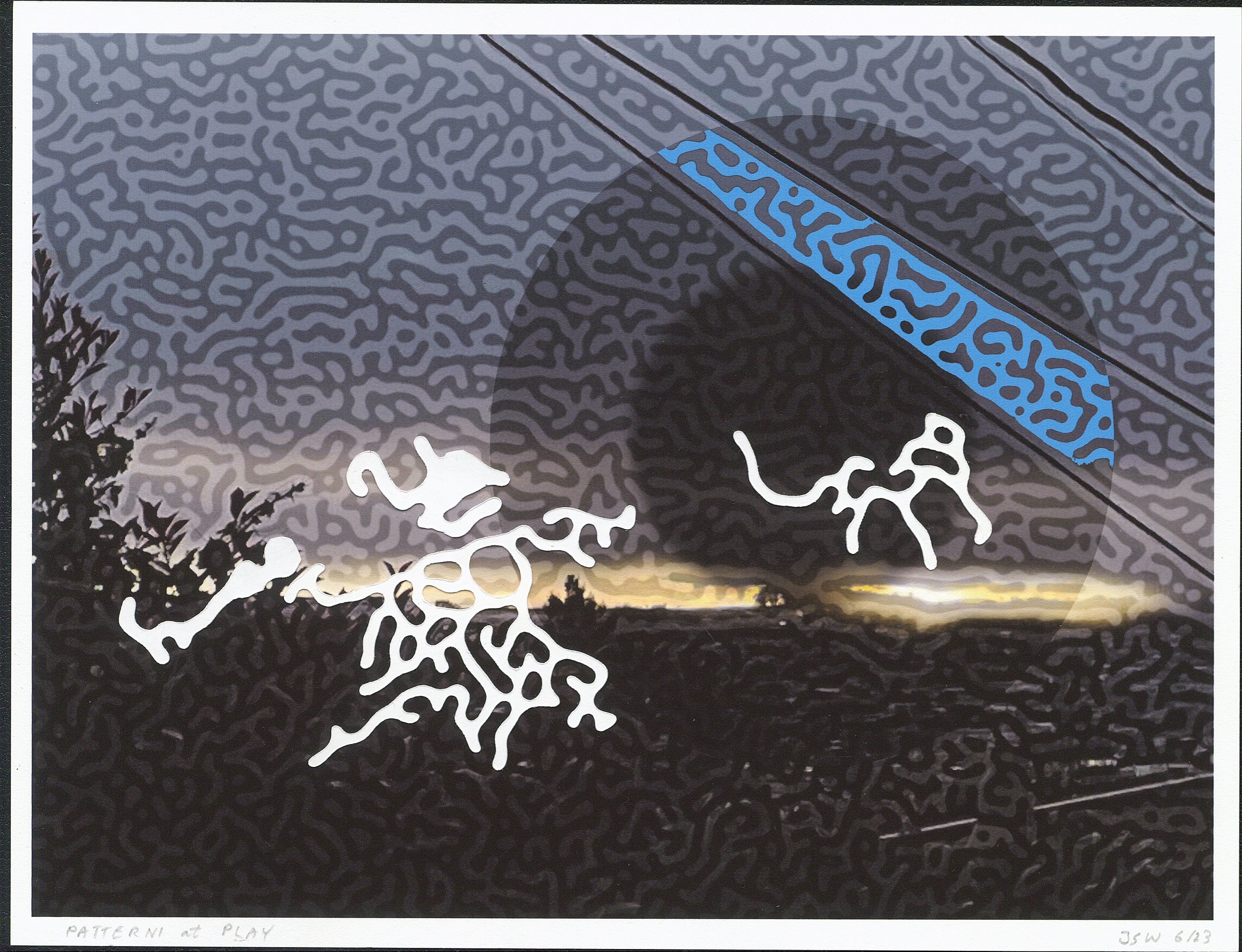 Patterni at Play
2023
Paper collage and Giclée print on paper
11 x 8.5 inches
$200.00