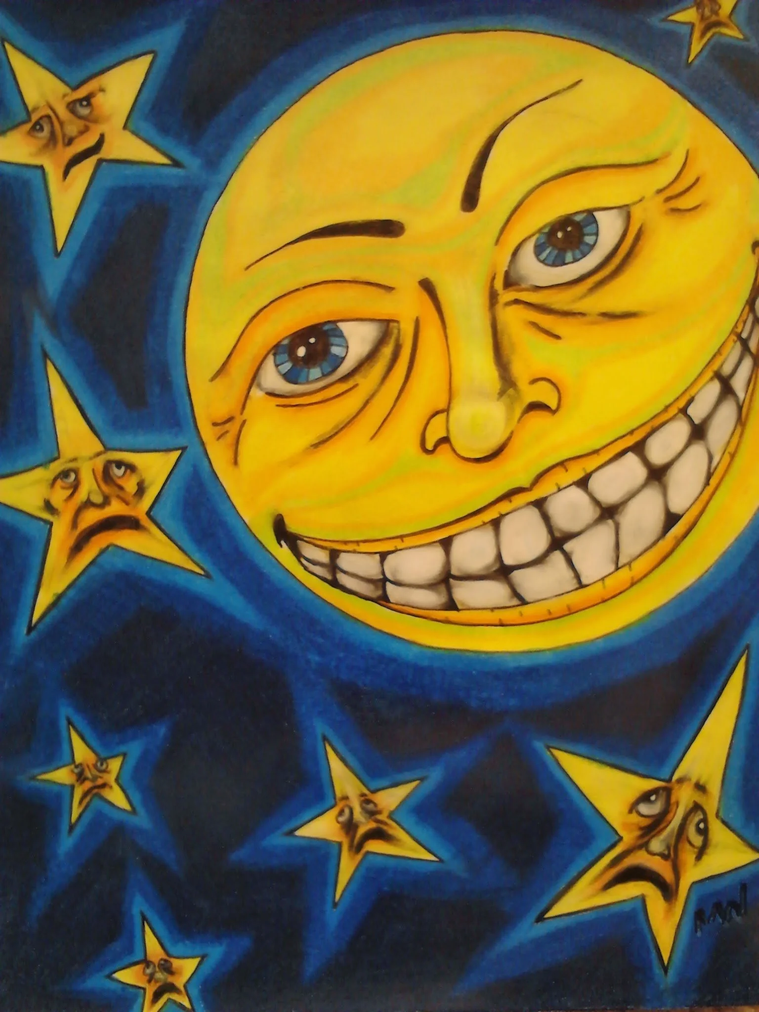 MELANCHOLY STARS WITH OPPRESSIVE MOON