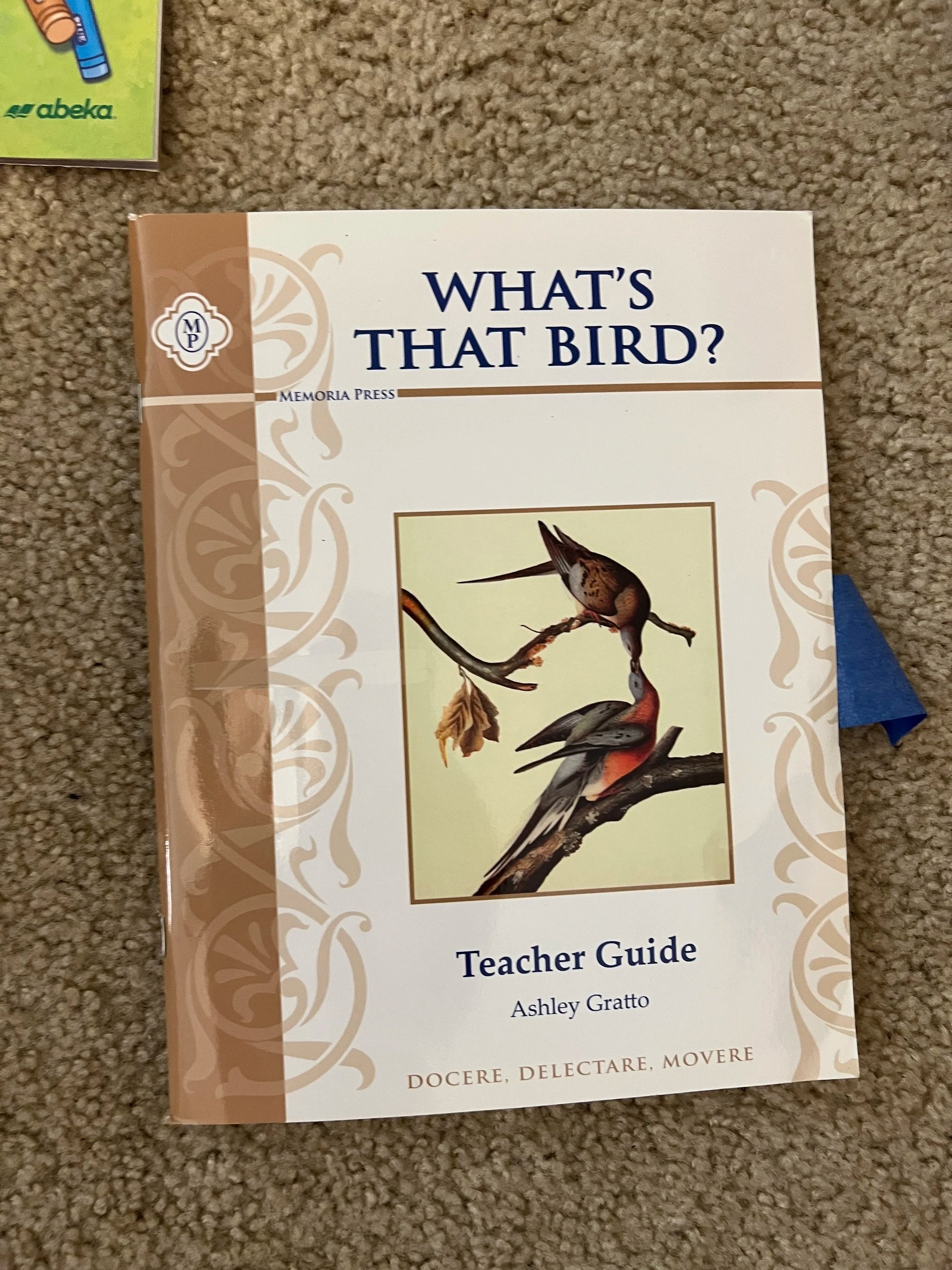 What's That Bird? Teacher Guide w/ Pictoral & Informational cards