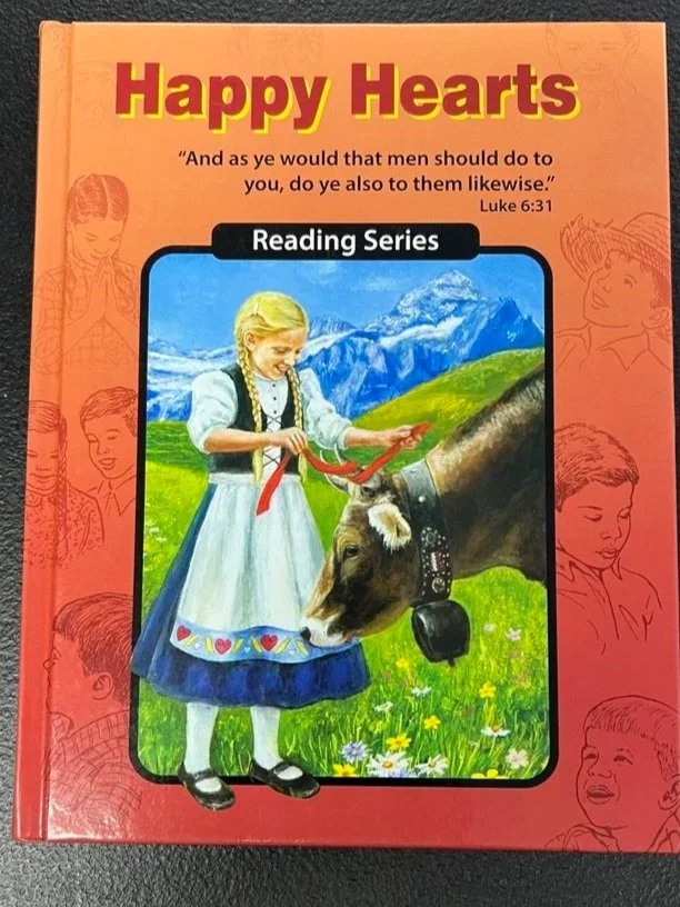 Christian Light: Learning to Read Series, book 2 reader, Happy Hearts