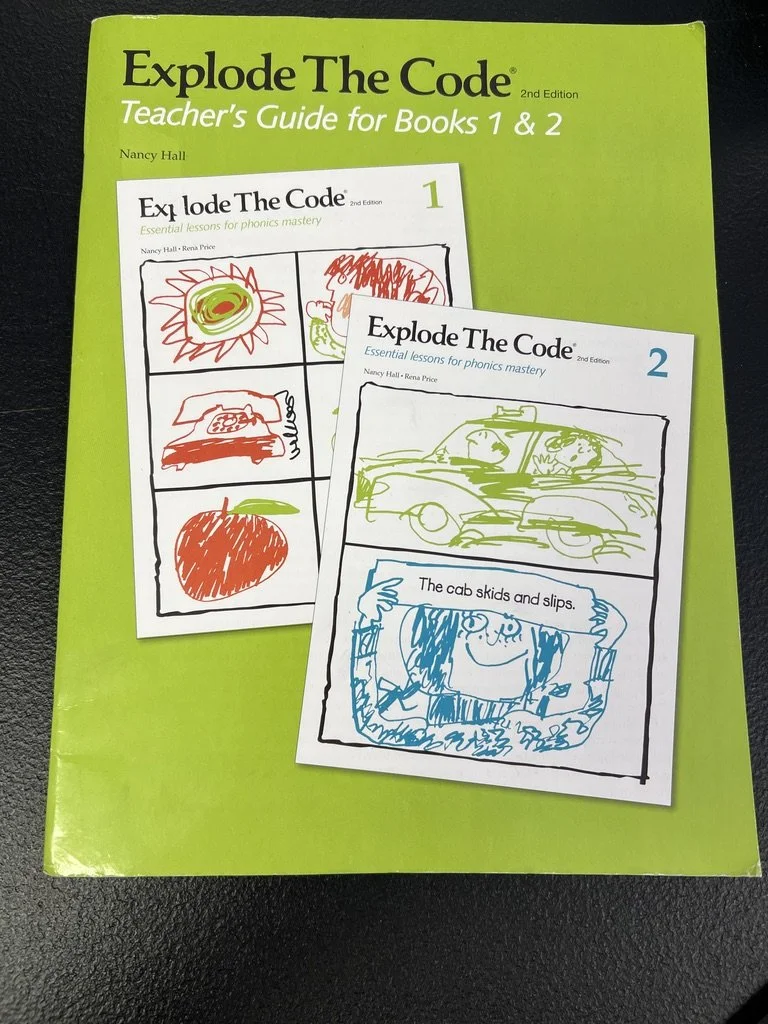 Explode the Code: Teachers Guide for books 1 & 2