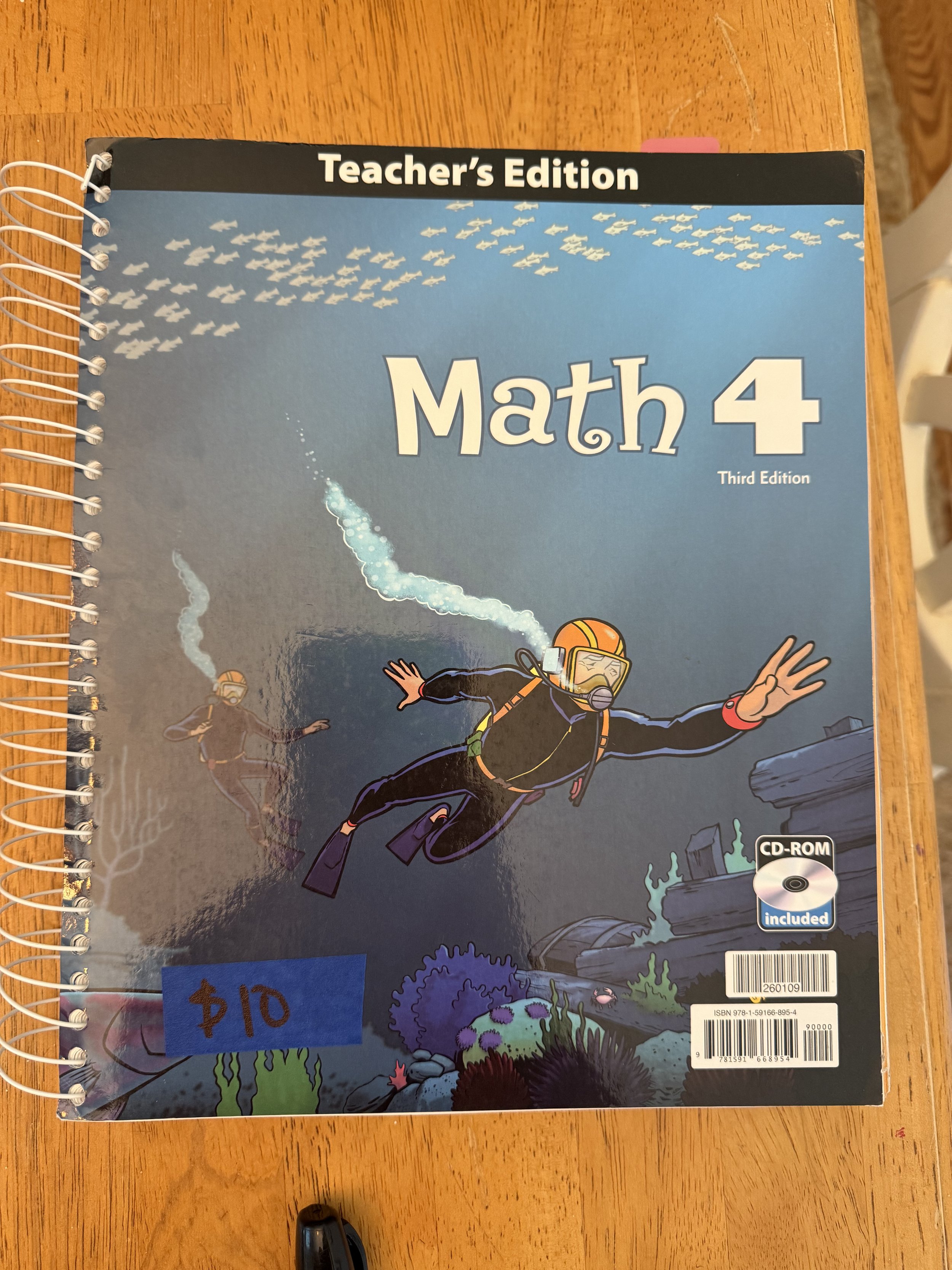 BJU Math 4 Teacher's Edition