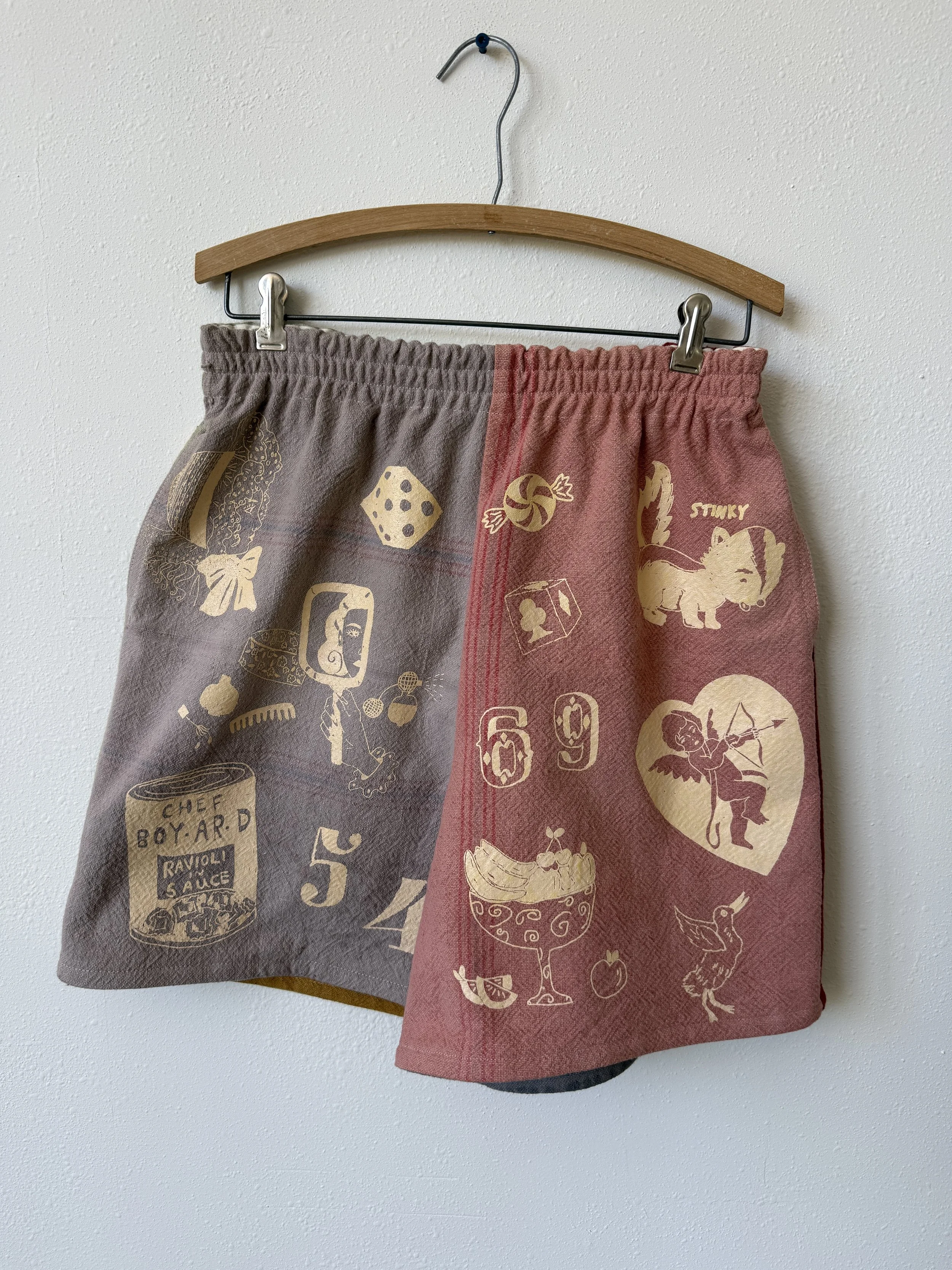 Color Block Shorts M