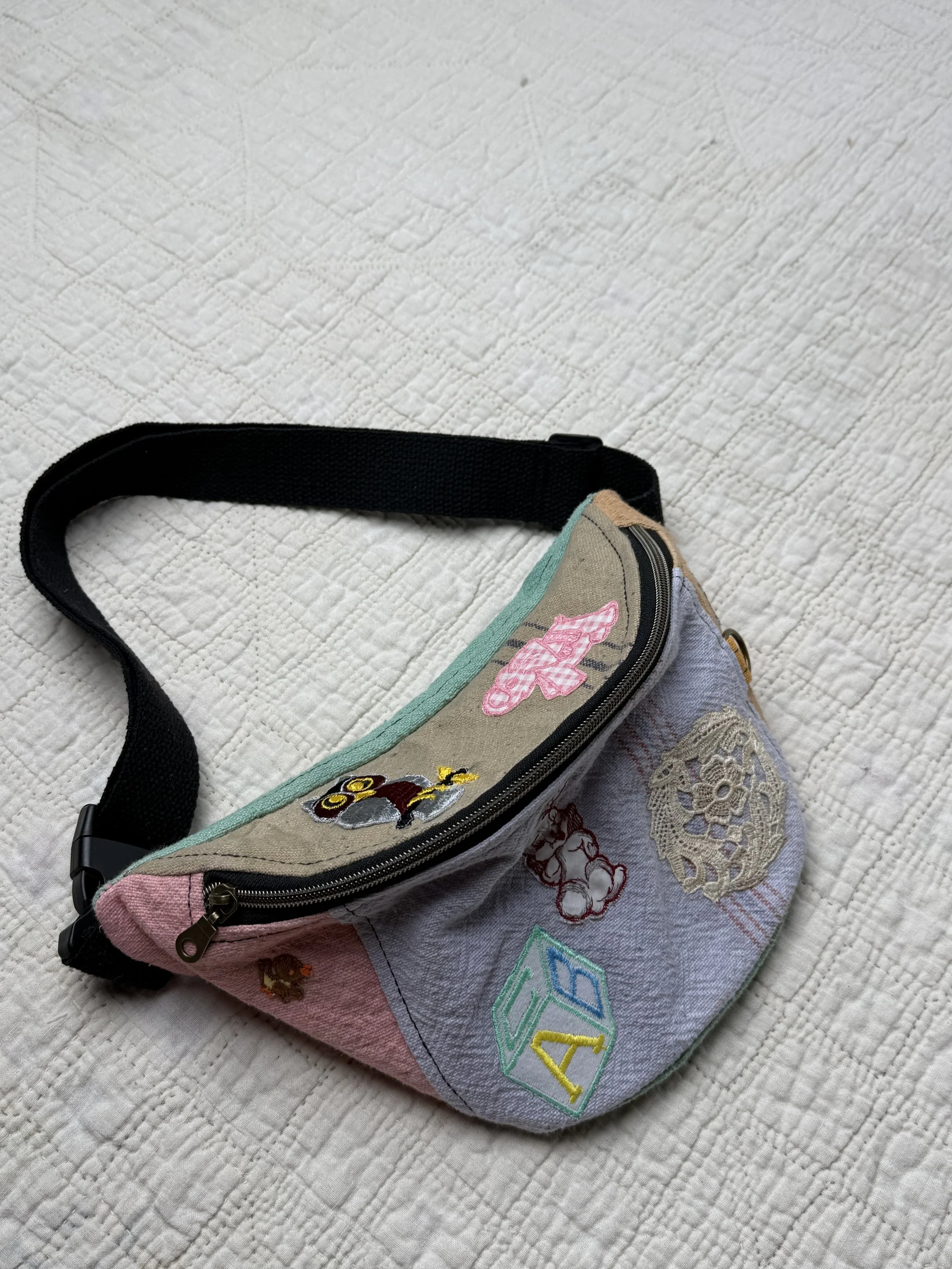 Applique Patch Fanny Pack