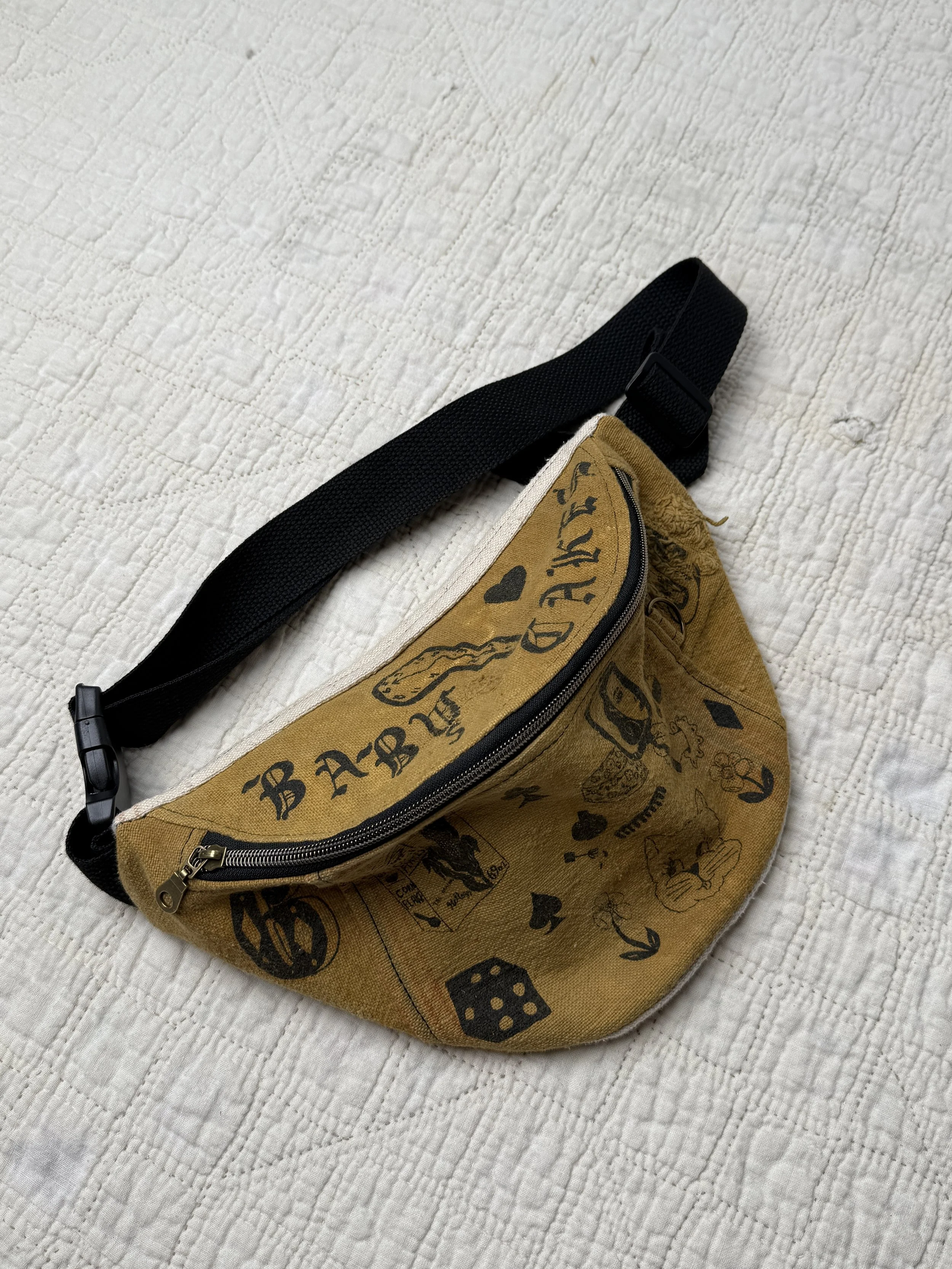 Natural Dye Fanny Pack "Baby Cakes"