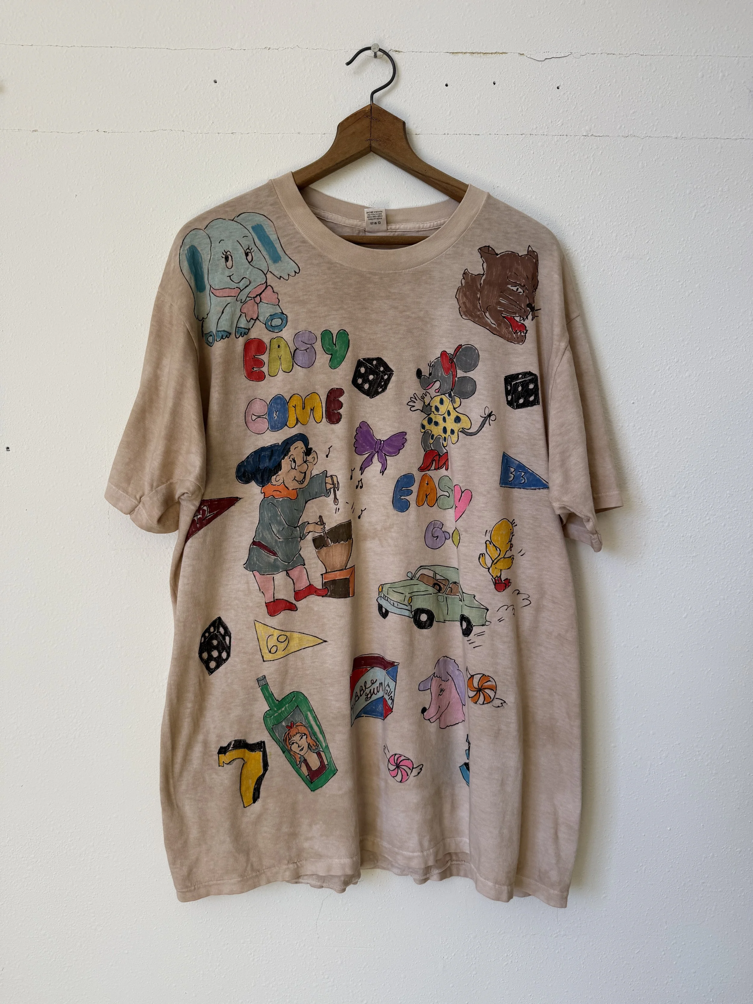 Hand Drawn tee M — 69tearz