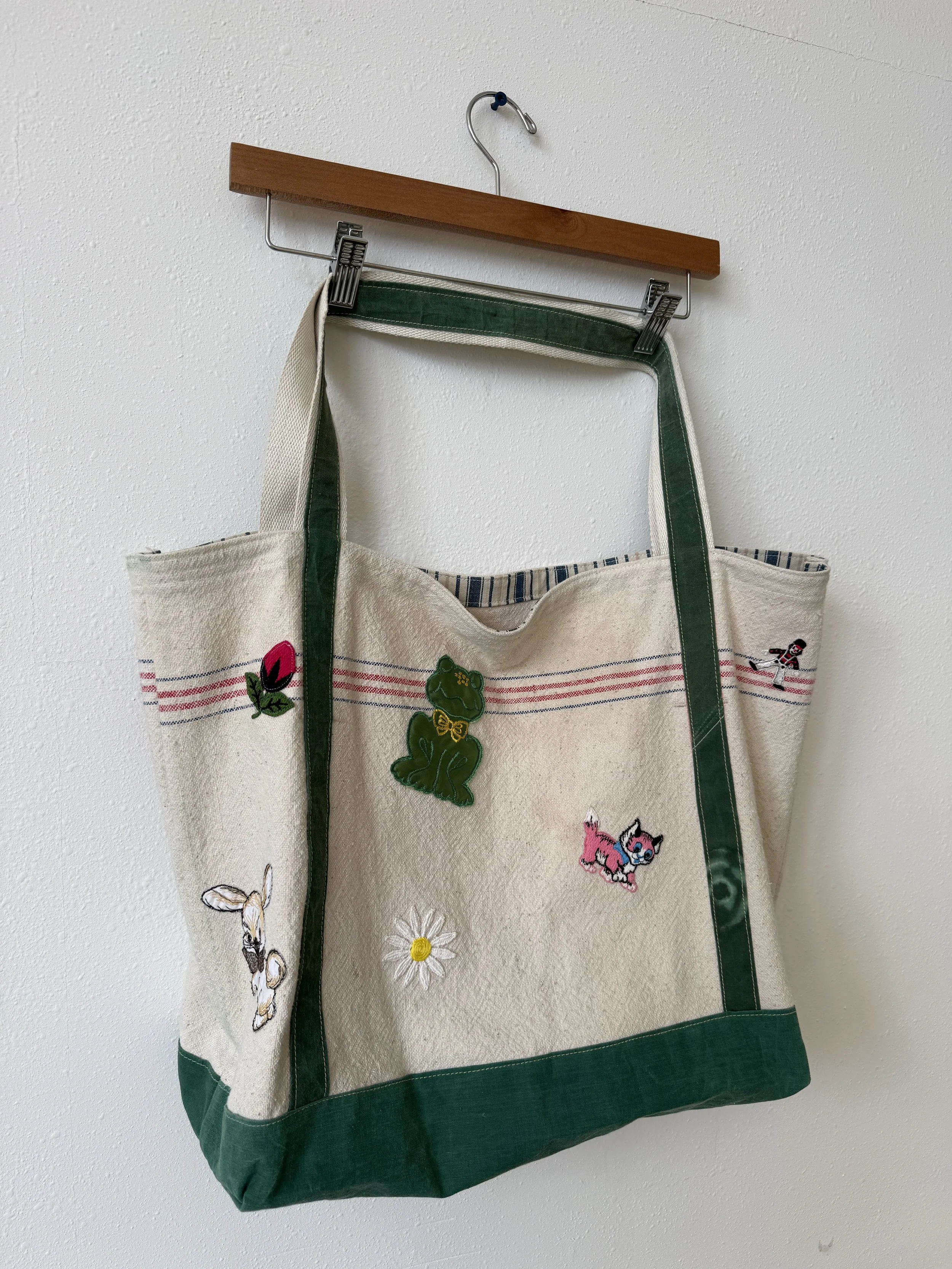 Applique Patch Big Tote