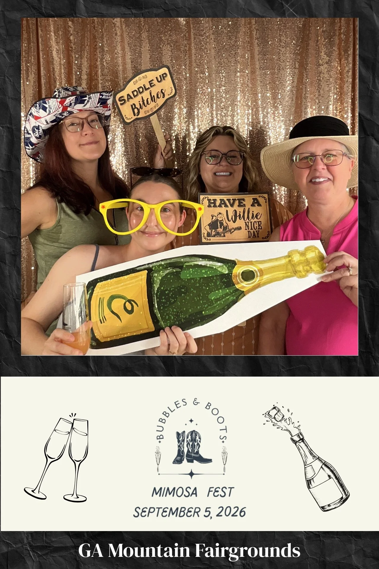 photobooth brings smiles to guests