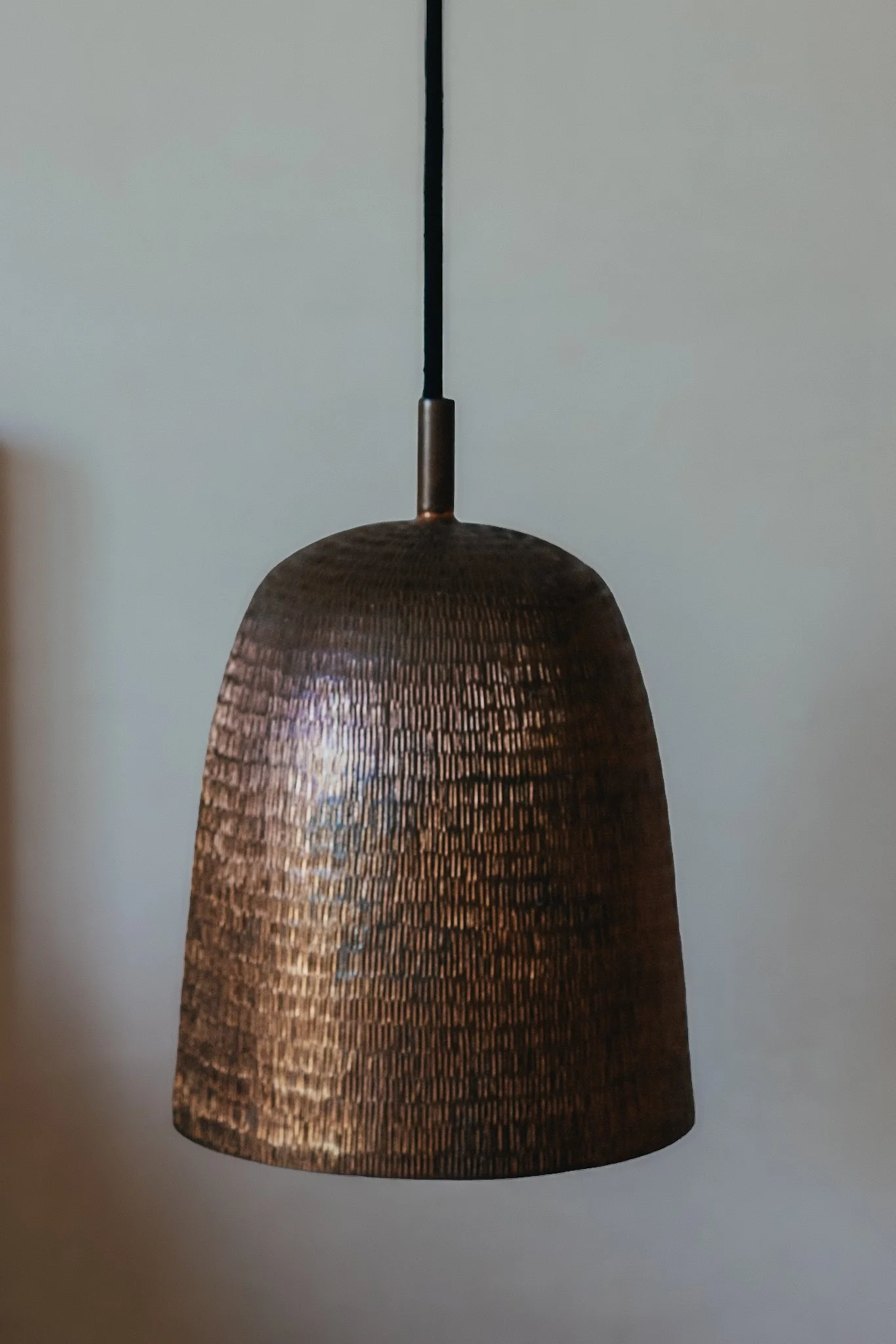 Copper Bedside Lamp