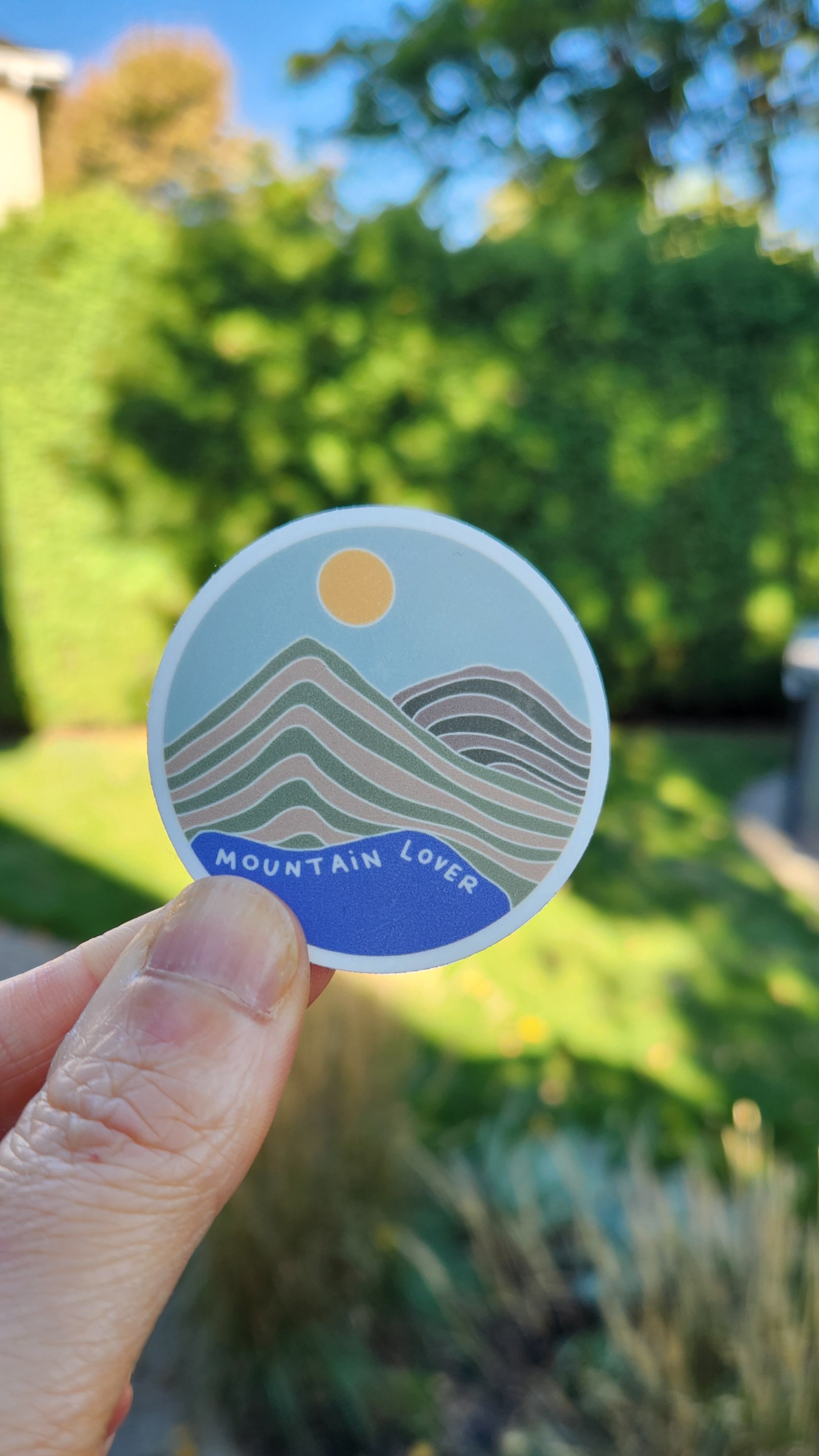 Sticker Mountain Lover