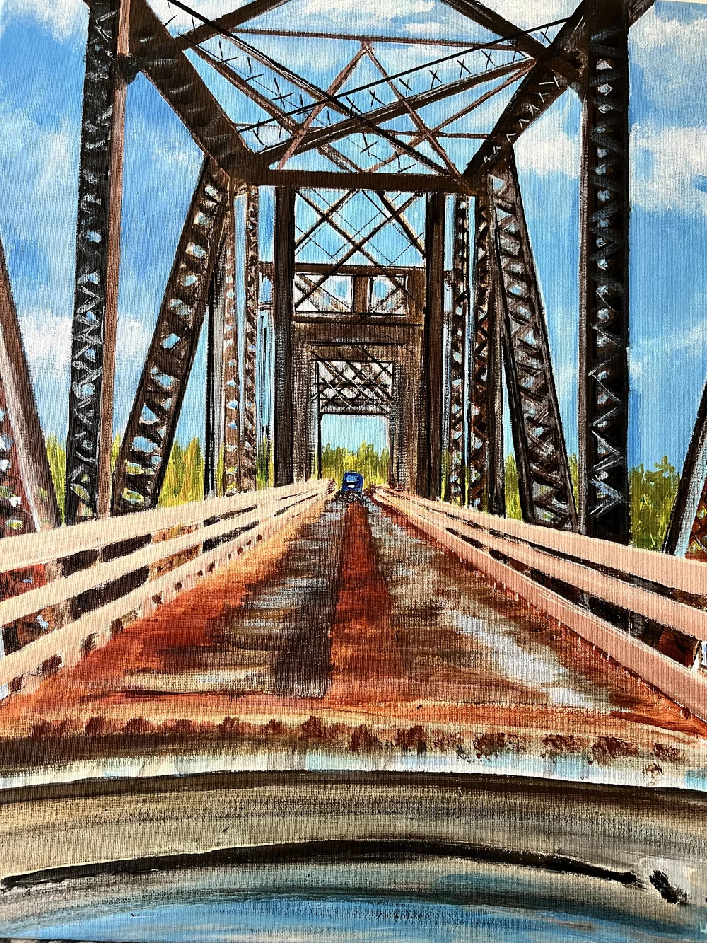 Iconic Swing Bridge, Little Current Manitoulin Island, Ontario