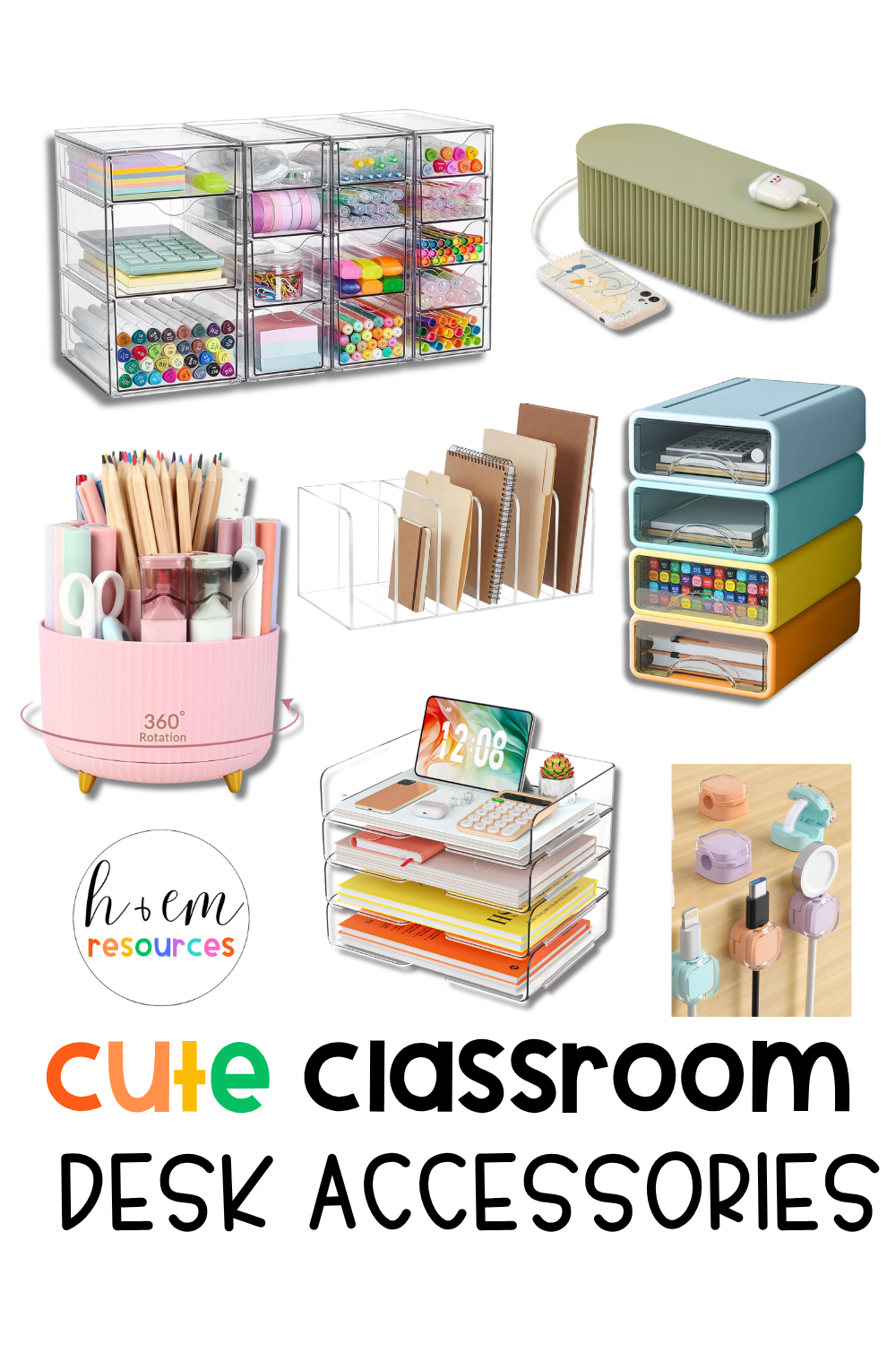 Teachers gotta be organized.