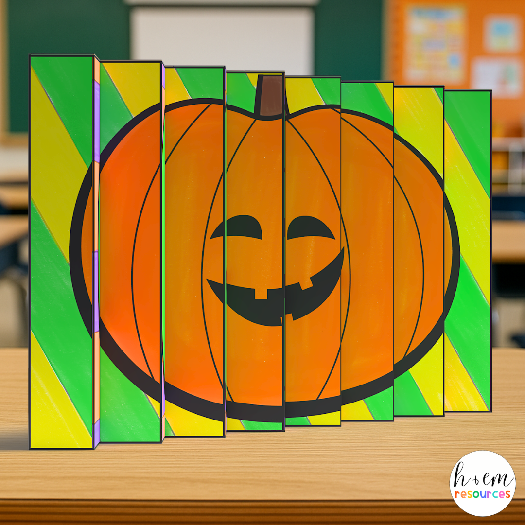 The Halloween Art Activity Students Can’t Stop Looking At