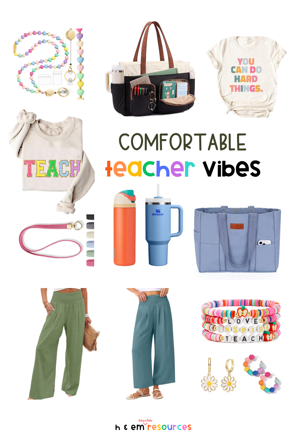 Who says teachers can't be comfortable?
